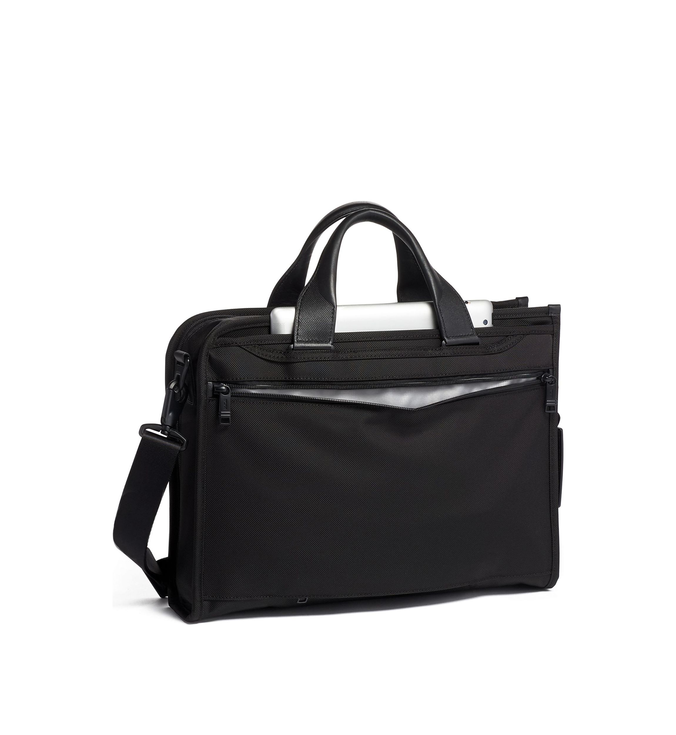 Alpha 3 Slim Deluxe Portfolio Briefcase
