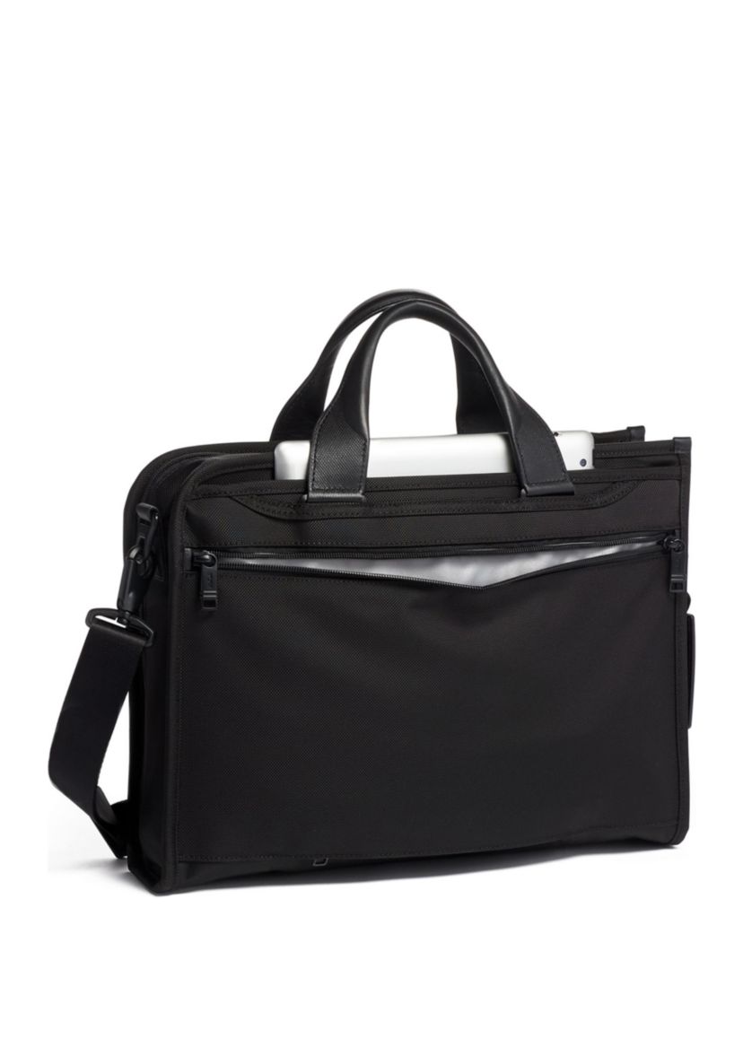 Alpha 3 Slim Deluxe Portfolio Briefcase