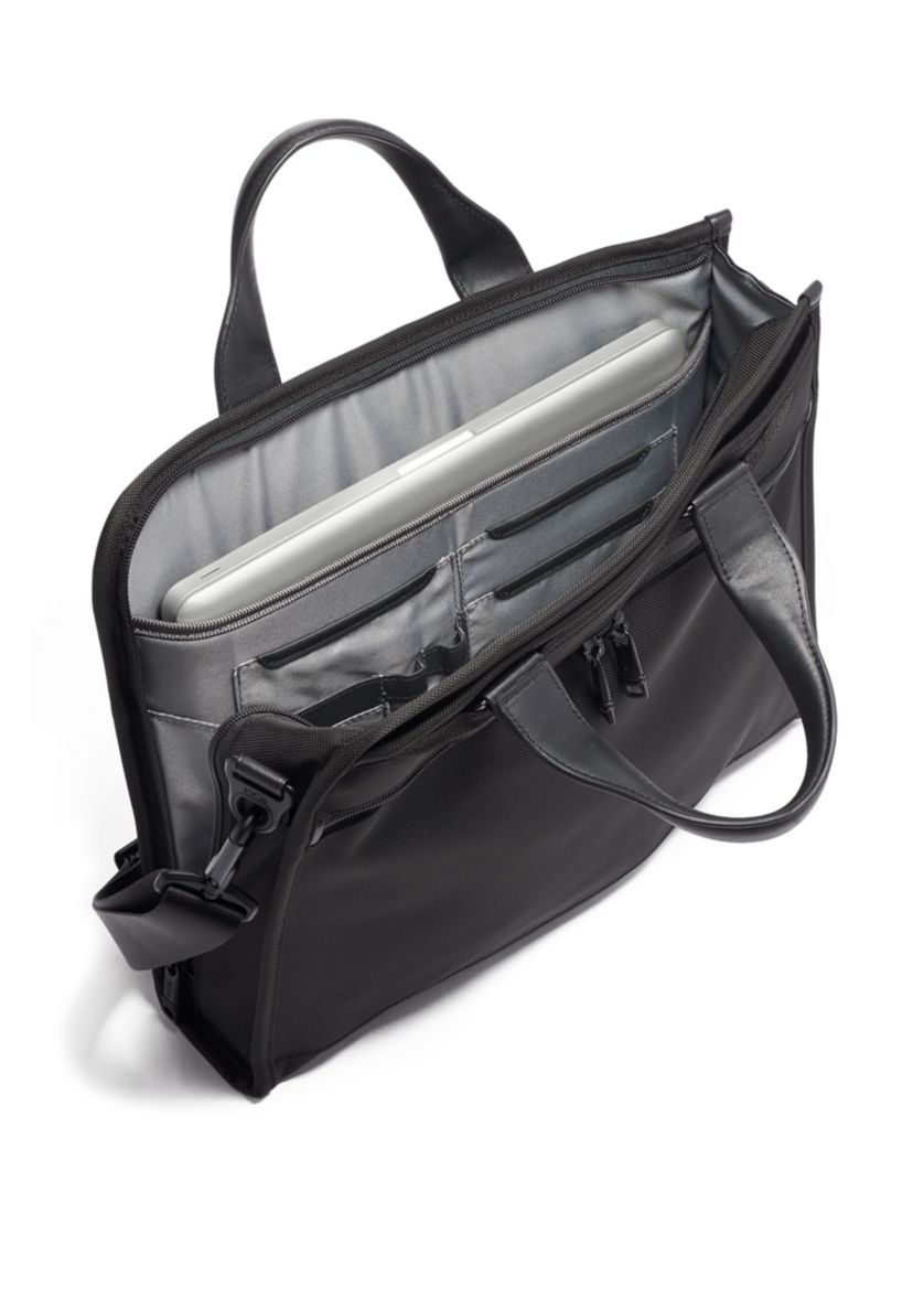 Alpha 3 Slim Deluxe Portfolio Briefcase