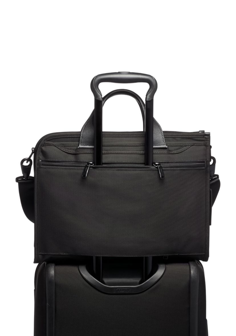 Alpha 3 Slim Deluxe Portfolio Briefcase