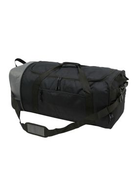 Steve Madden Black/White Large Duffle Bag Gym