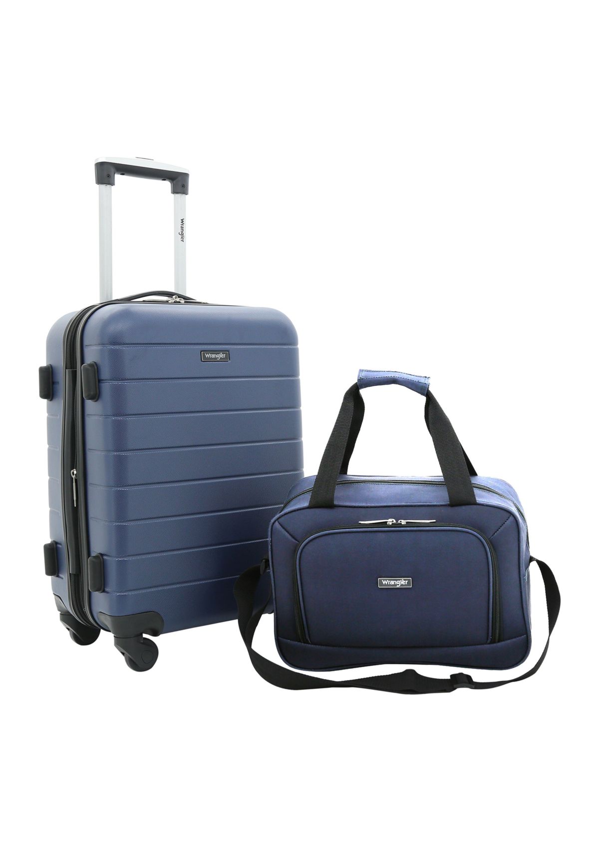 2-Piece Expandable Rolling Carry-on Set