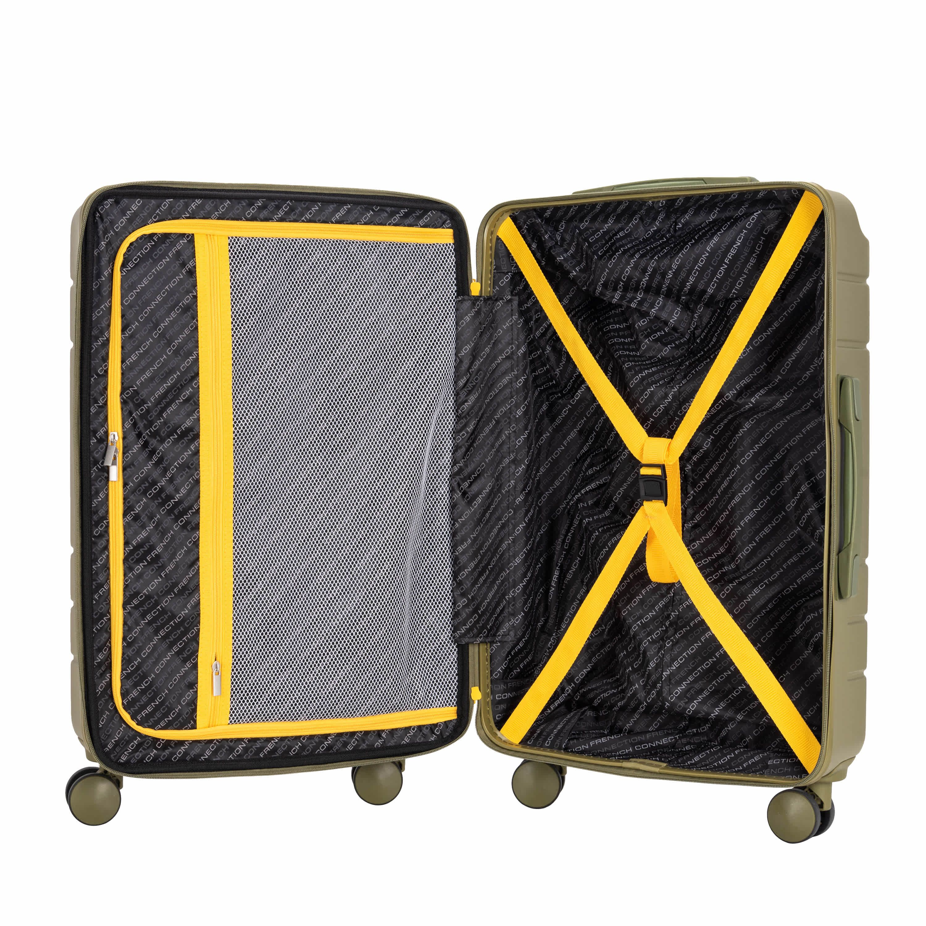 Saint Martin Wing-on Expandable Rolling Hardside Carryon