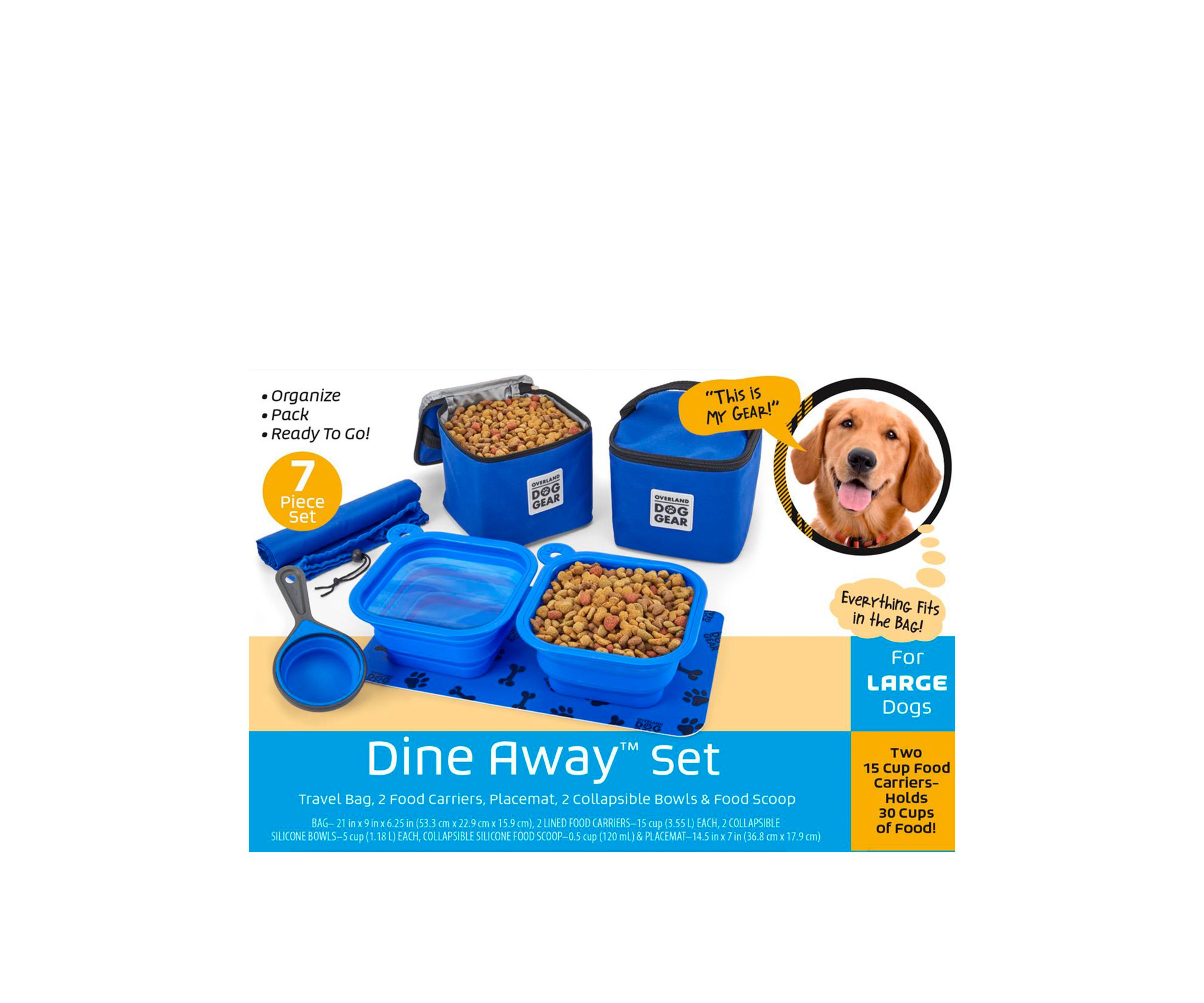 Dine Away Dog Food Travel Bag (Med/Lg Dogs)