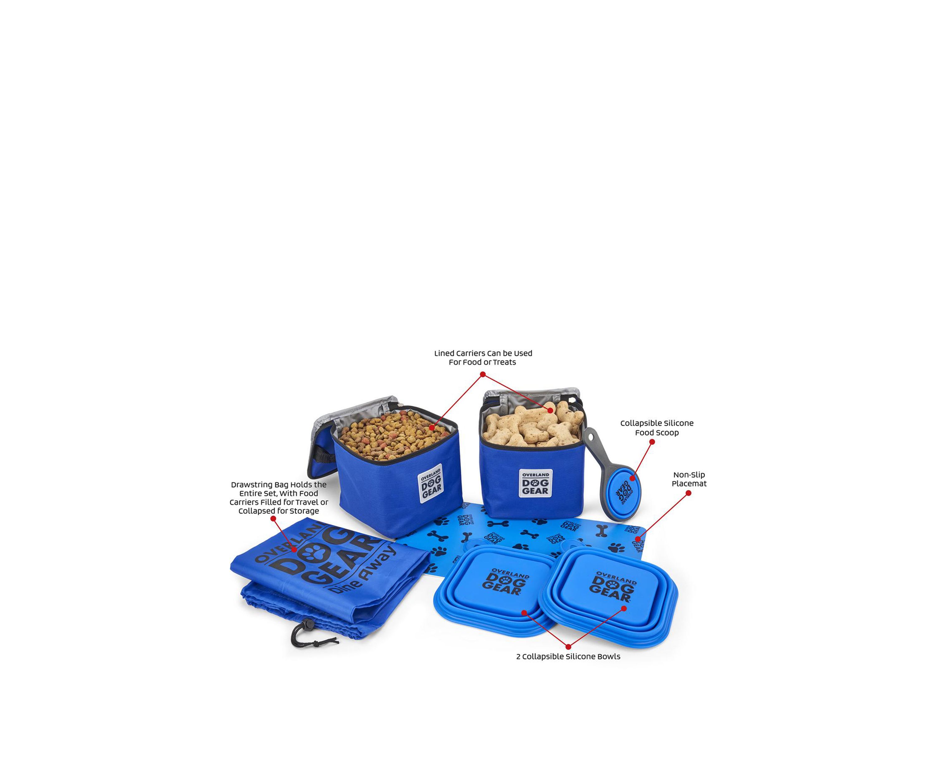 Dine Away Dog Food Travel Bag (Med/Lg Dogs)