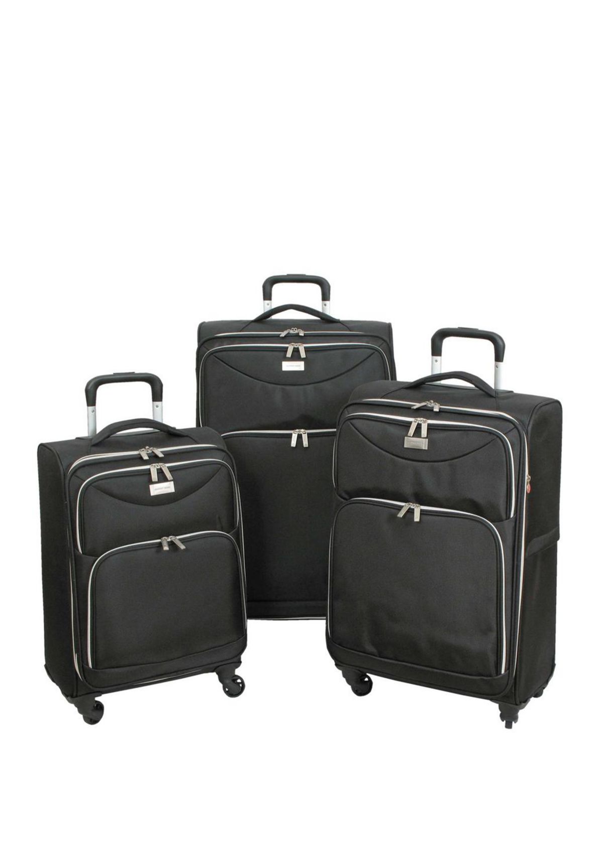 Ultra Light-Weight Midnight 3 Piece Luggage Set