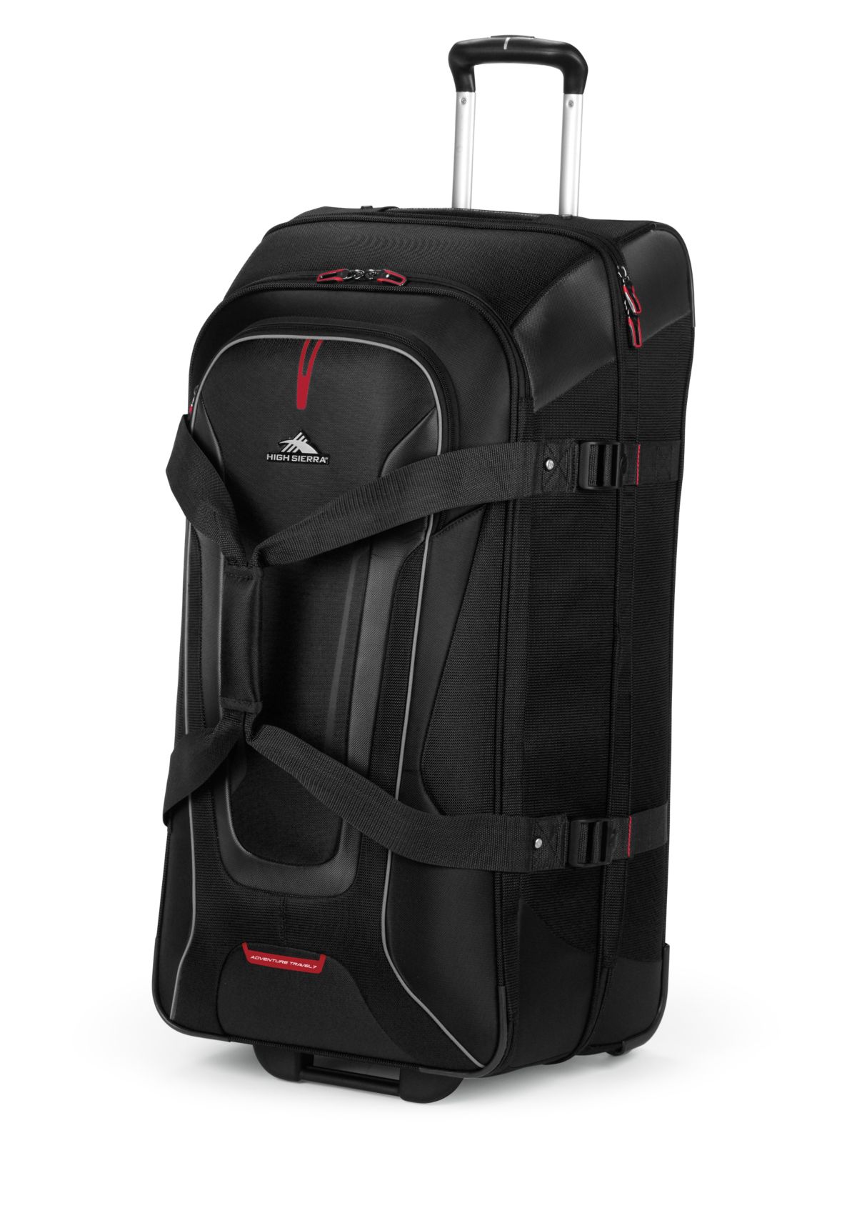 Adventure Travel 7 Wheeled Duffle - Black - 14.5-in. x 32-in. x 14.5-in.