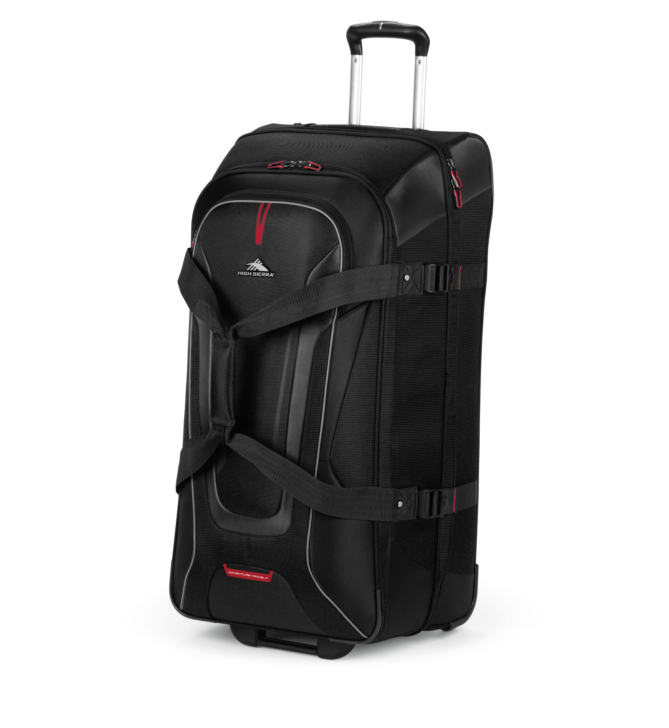 Adventure Travel 7 Wheeled Duffle - Black - 14.5-in. x 32-in. x 14.5-in.