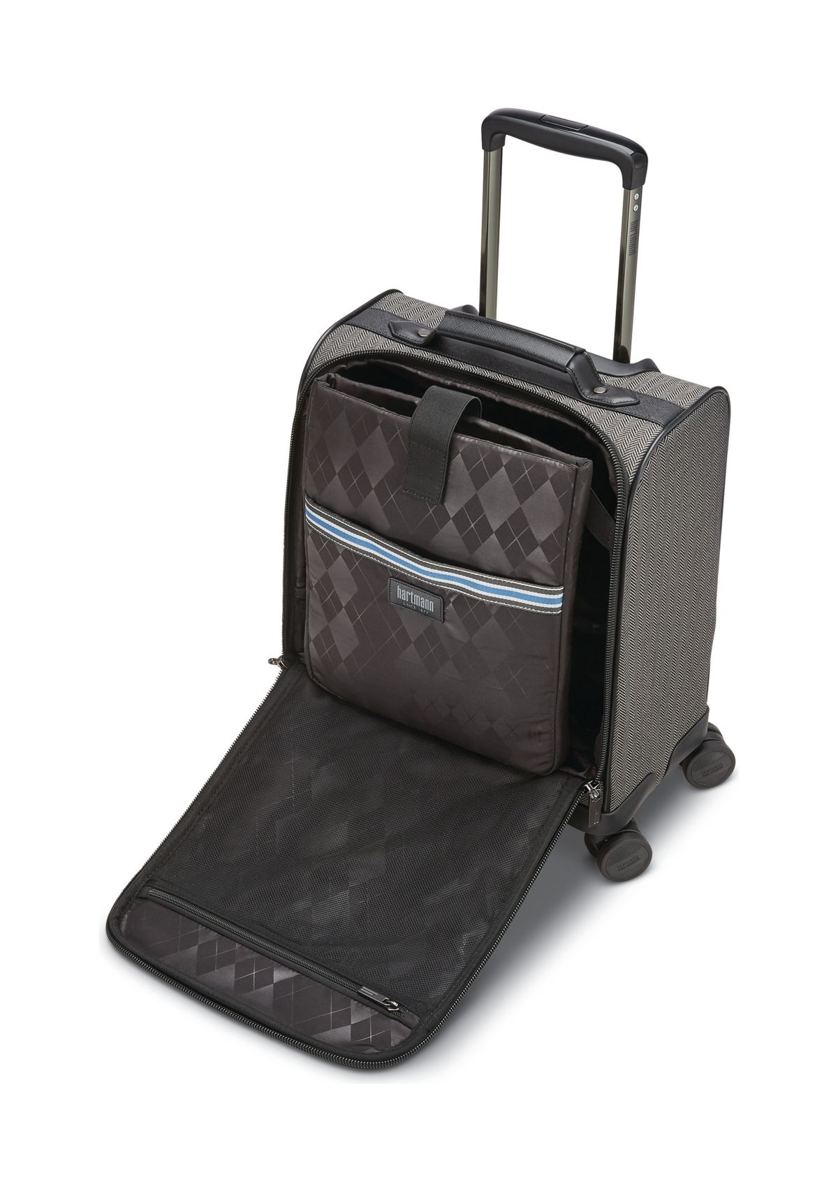 Herringbone Deluxe Carry On Underseat Spinner