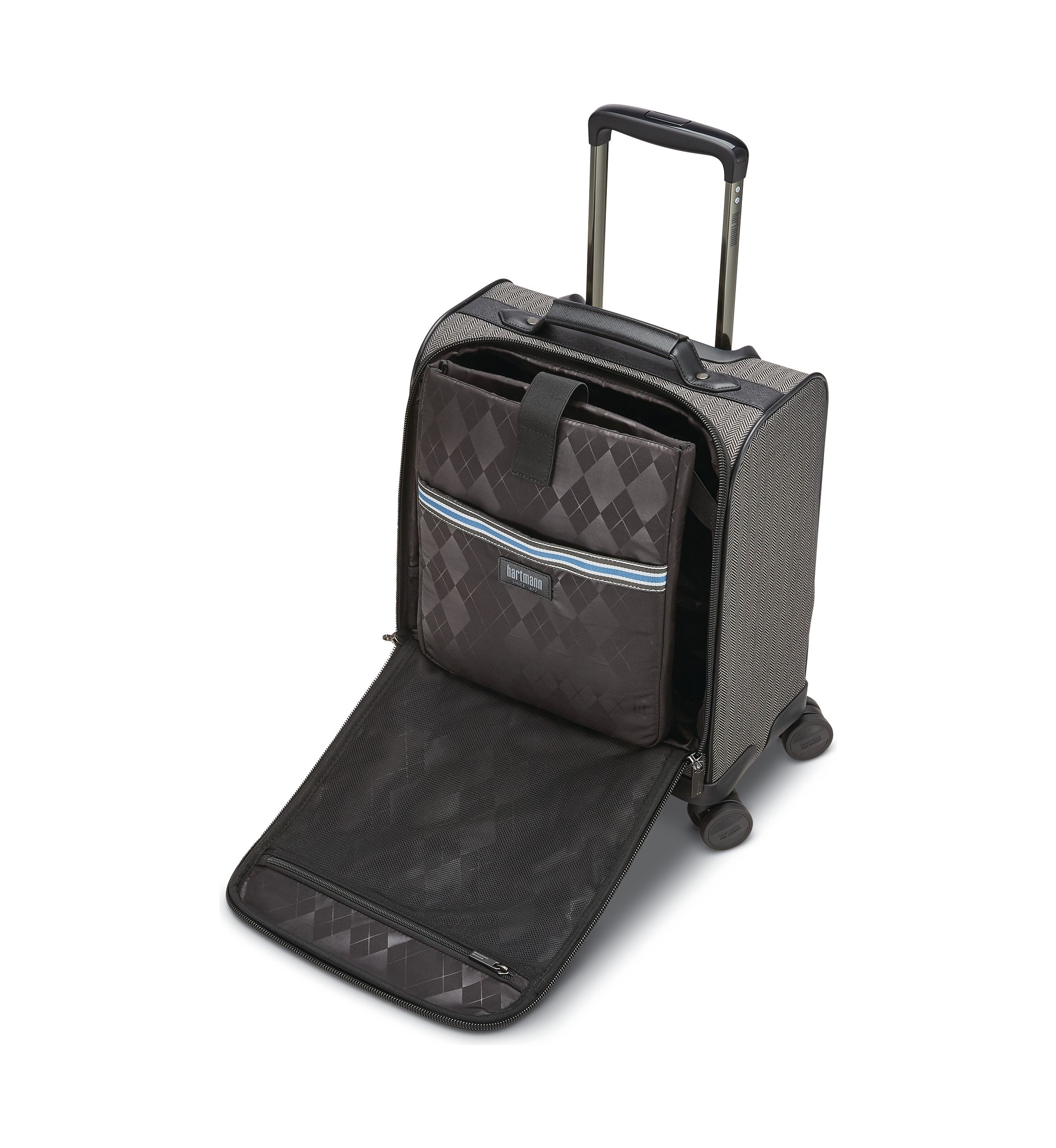 Herringbone Deluxe Carry On Underseat Spinner