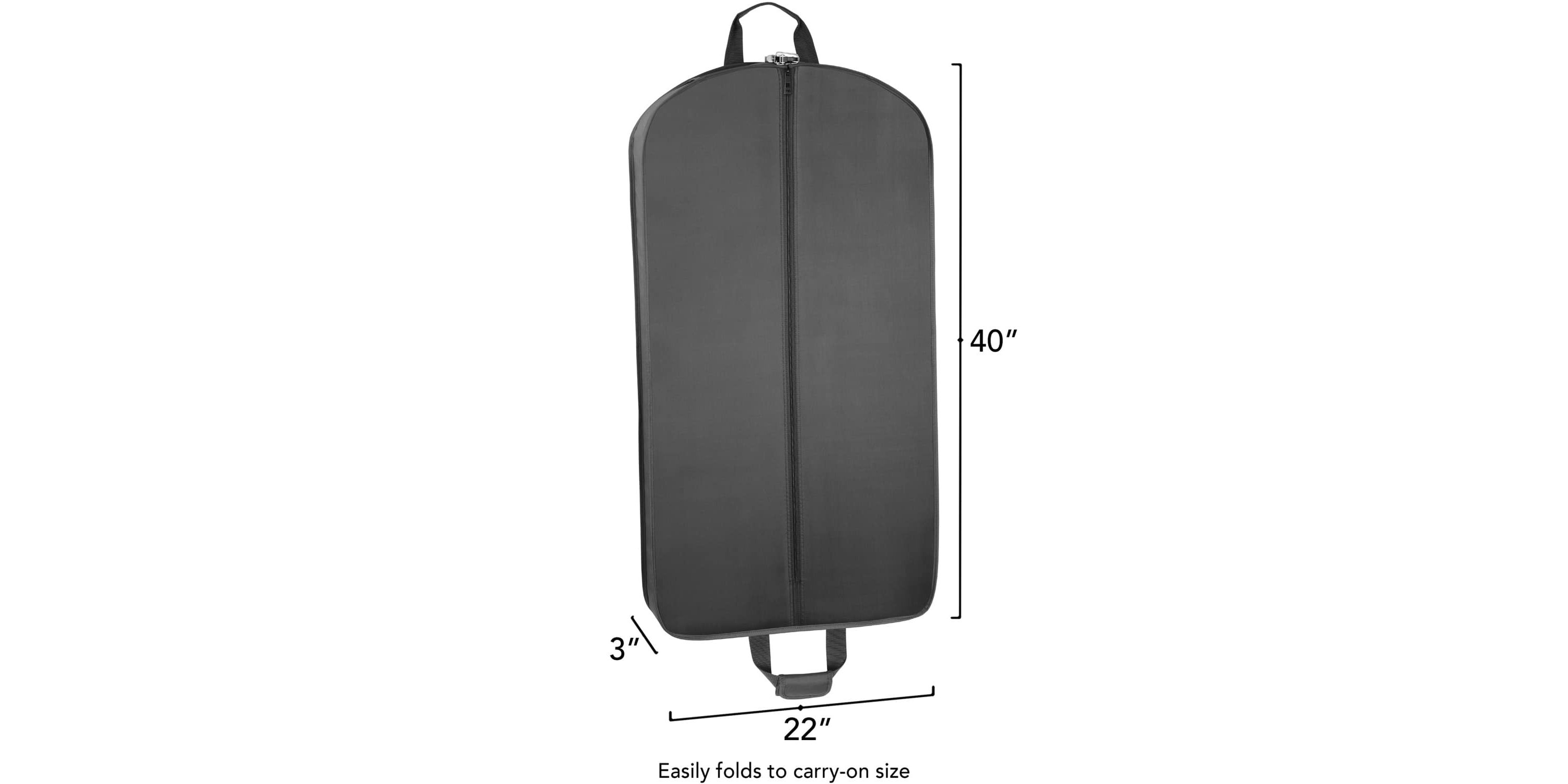 WallyBags 40" Deluxe Groom Tux and Suit Travel Garment Bag