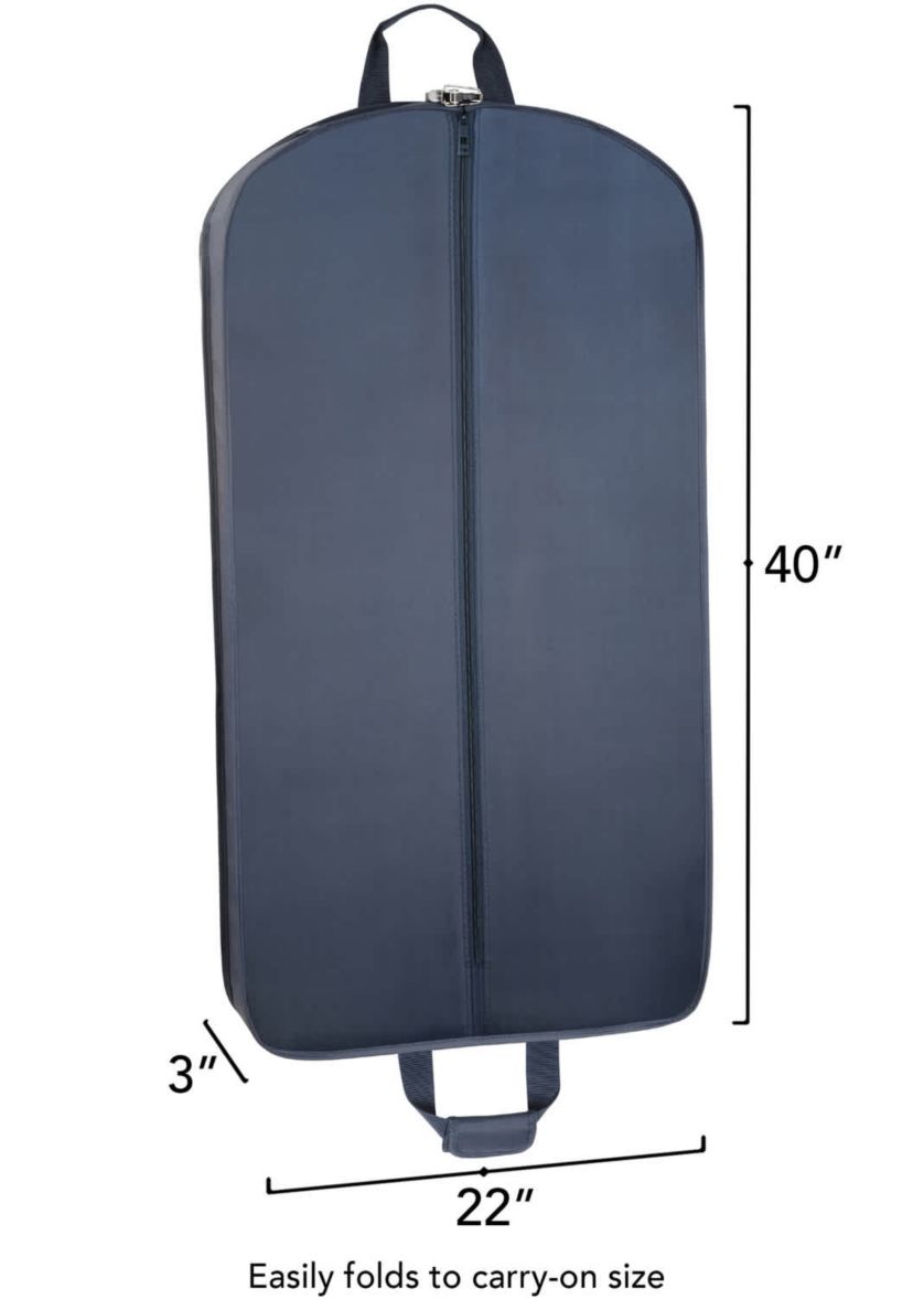 40” Deluxe Travel Garment Bag