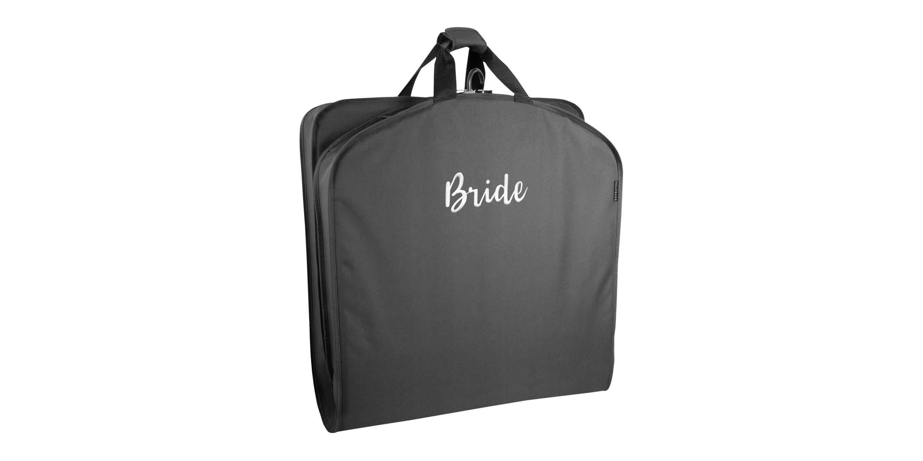 60” Deluxe Travel Garment Bag with Bride embroidery
