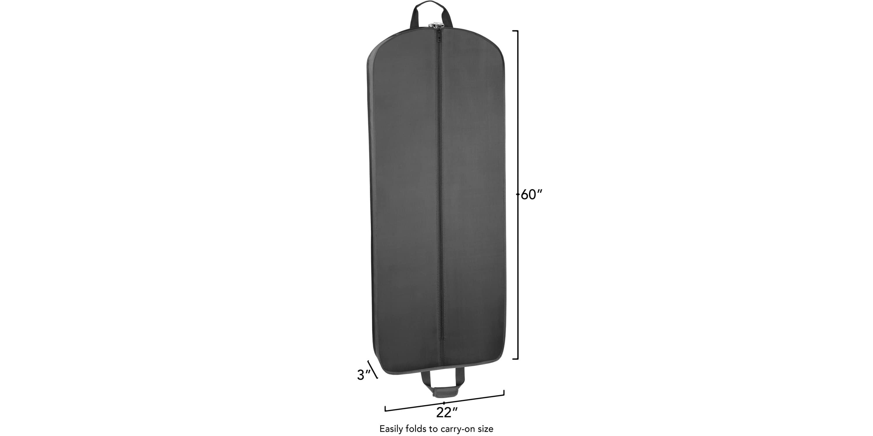 60” Deluxe Travel Garment Bag with Bride embroidery
