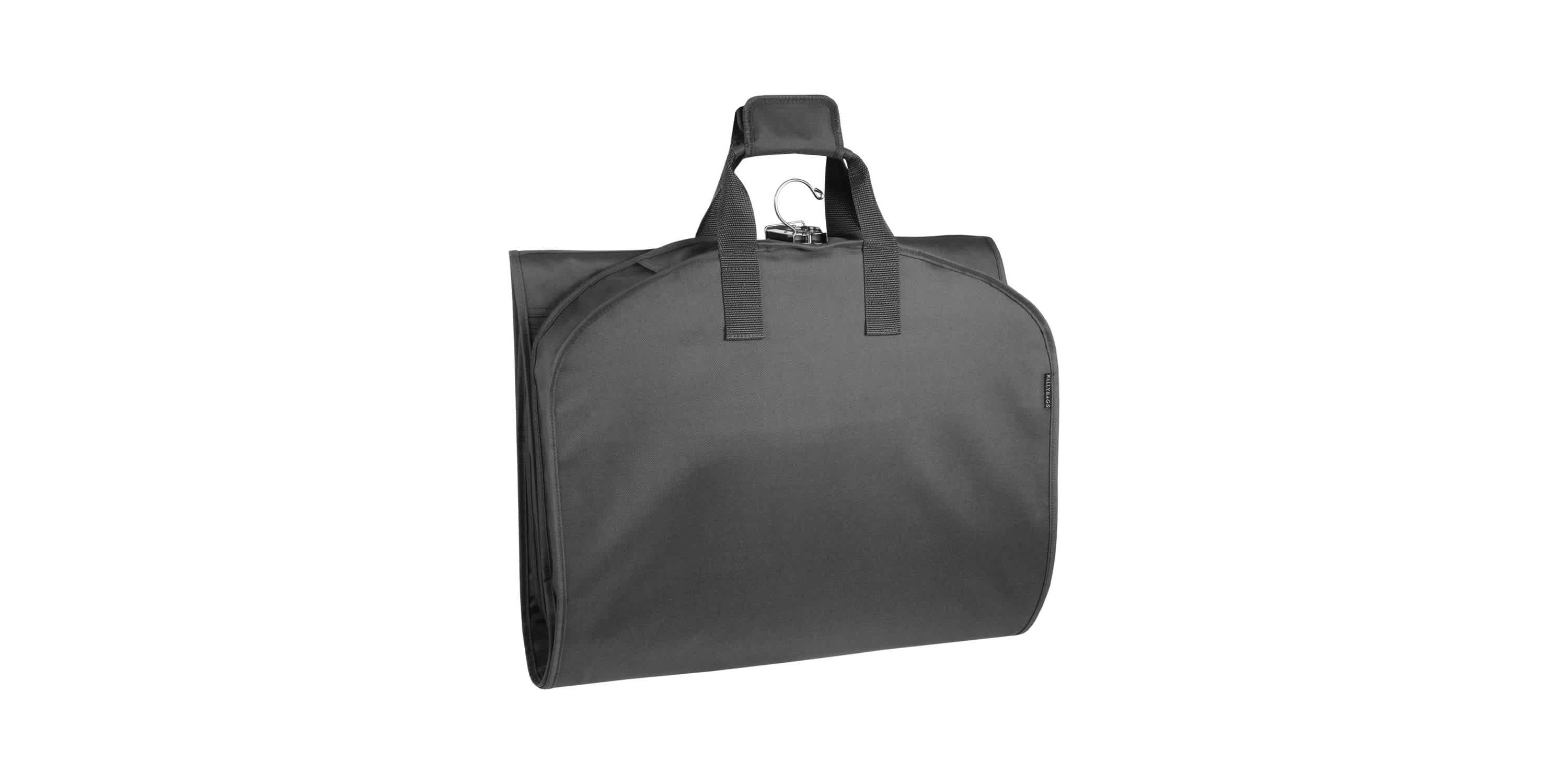 60” Premium Tri-Fold Travel Garment Bag with exterior pocket