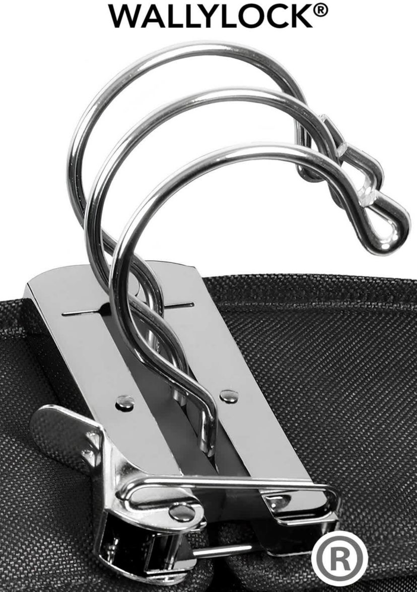 60” Premium Tri-Fold Travel Garment Bag with exterior pocket