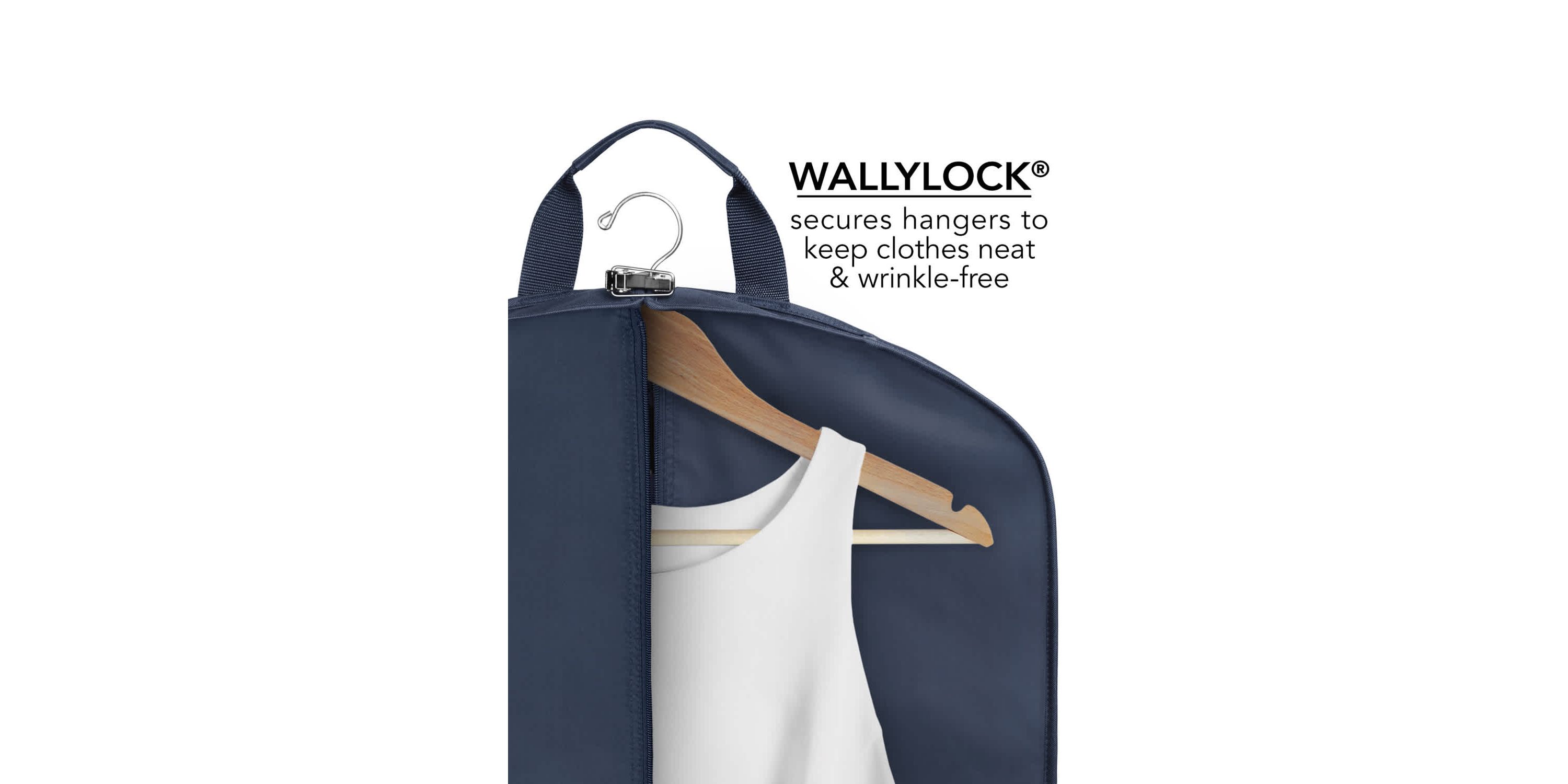 60” Premium Tri-Fold Travel Garment Bag with exterior