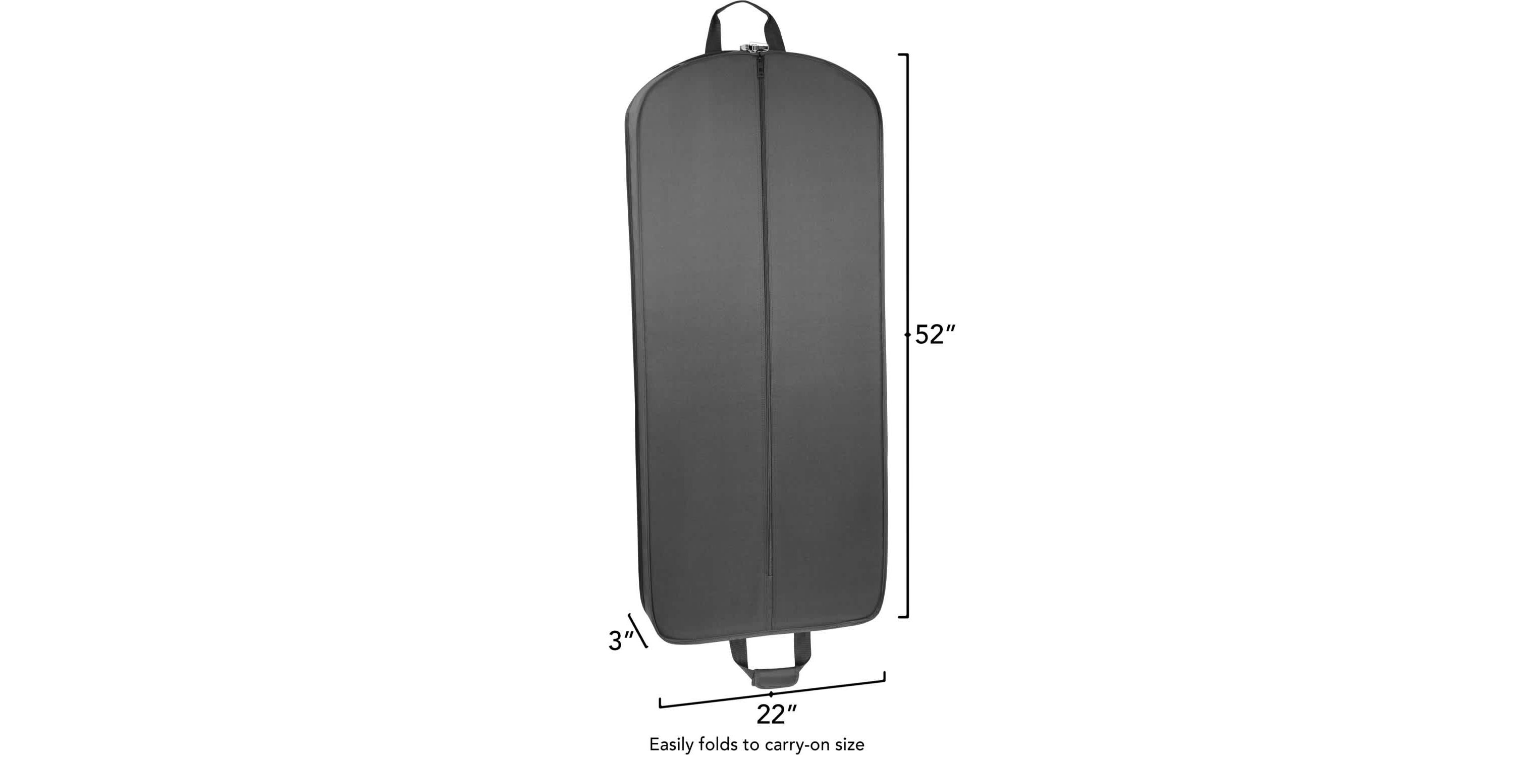 52" Deluxe Travel Garment Bag with Pockets
