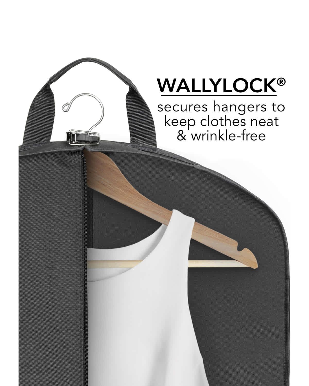 52" Deluxe Travel Garment Bag with Pockets