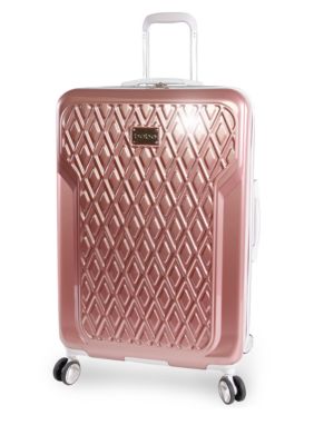 Bebe Stella Hardside Spinner Checked Luggage Belk