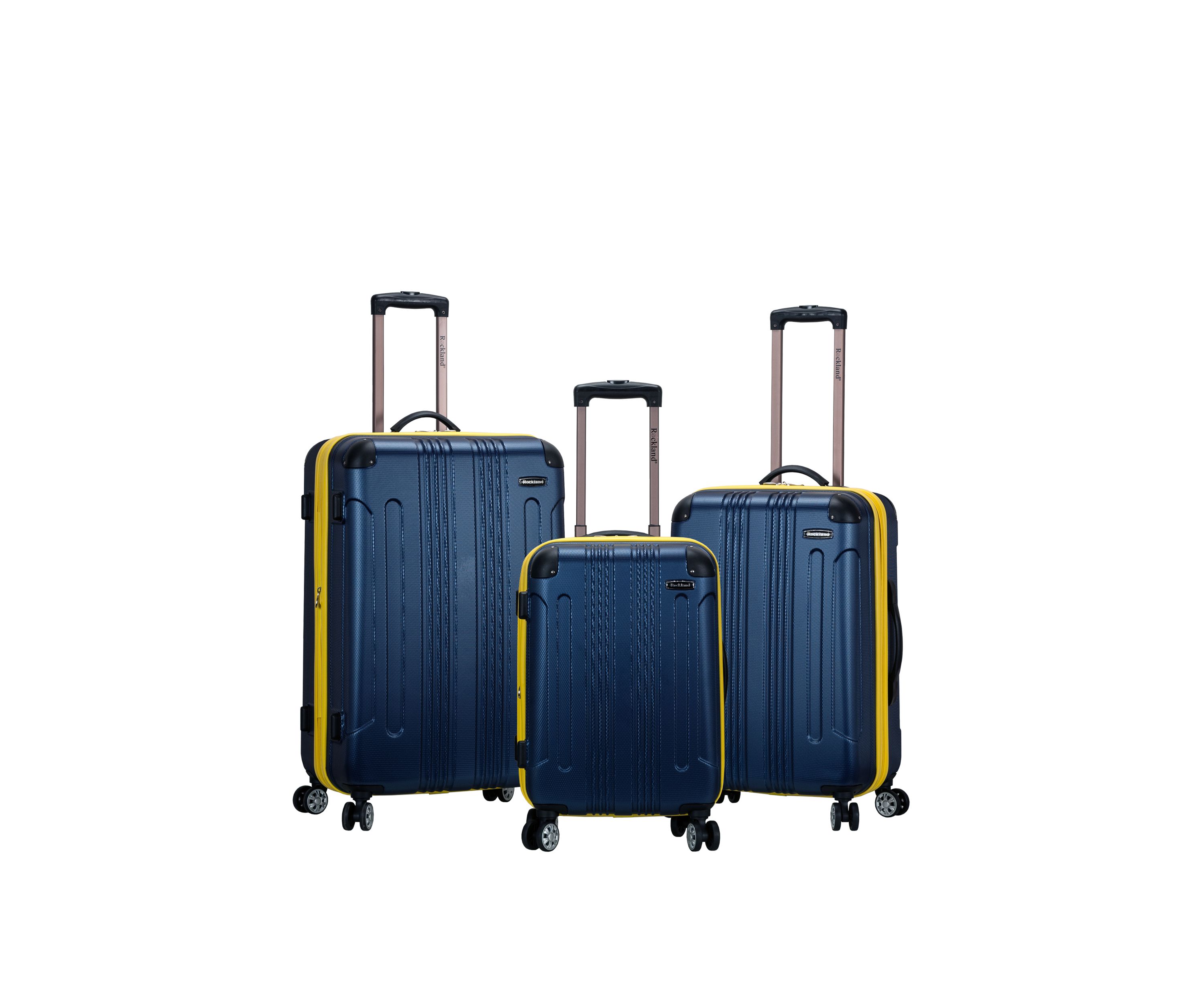 3 Piece Sonic ABS Upright Spinner Set