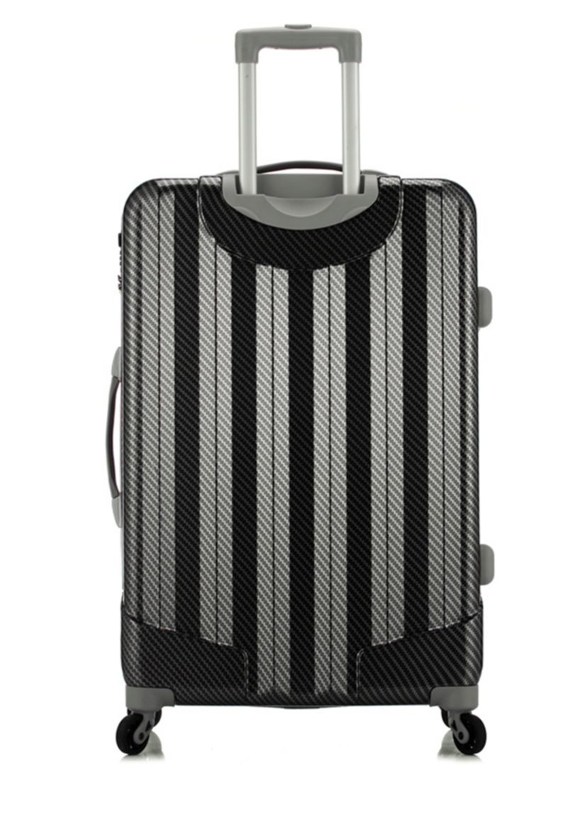 Barcelona 3 Piece Luggage Set with 6 Piece Travel Set and Luggage Cover