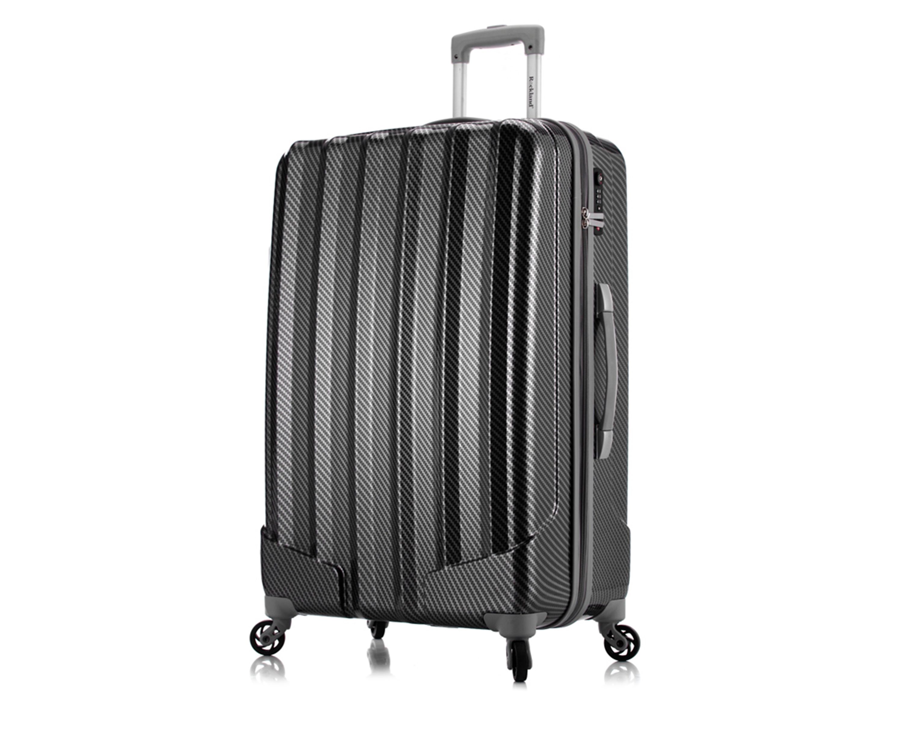 Barcelona 3 Piece Luggage Set with 6 Piece Travel Set and Luggage Cover