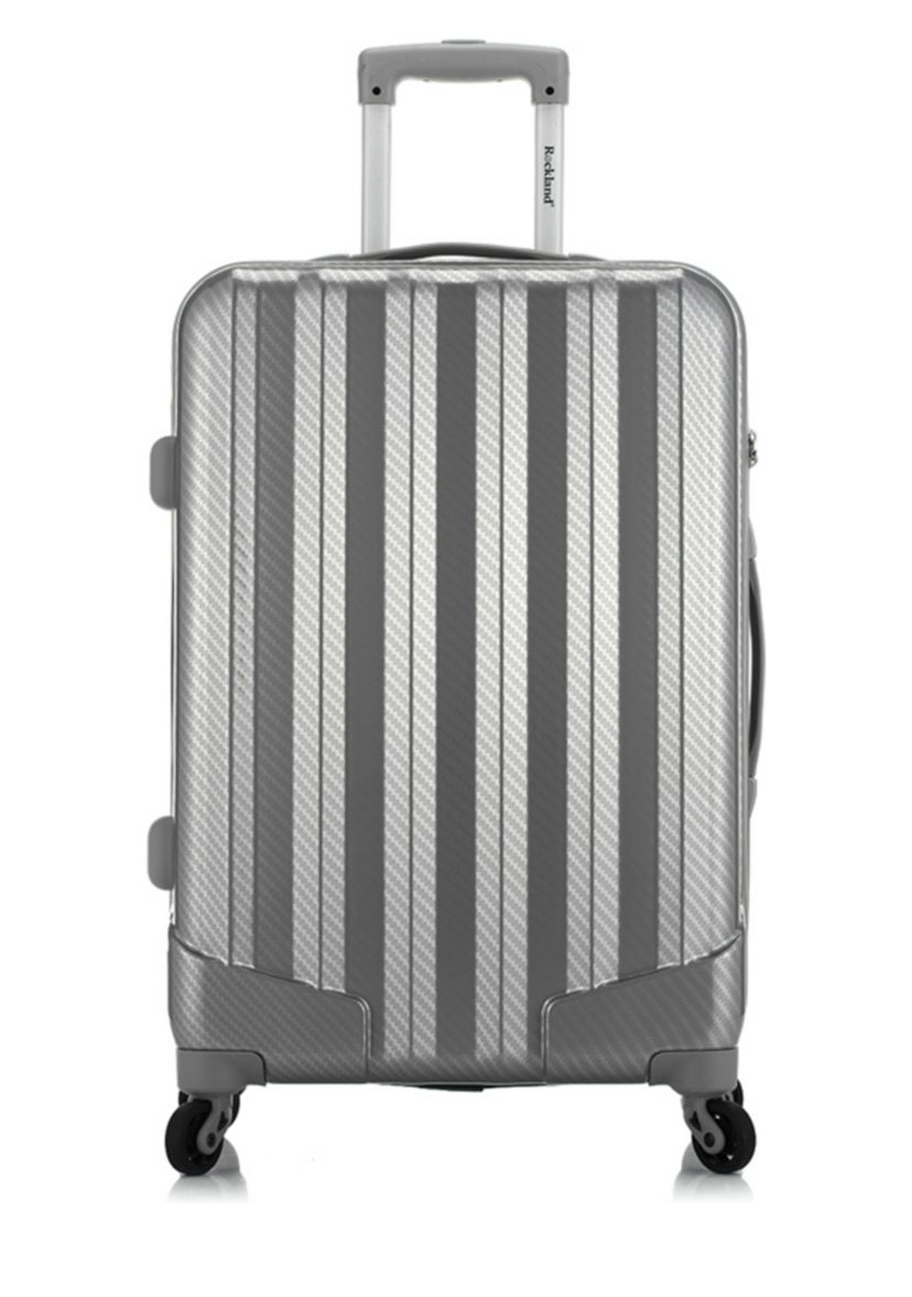 Barcelona 3 Piece Luggage Set with 6 Piece Travel Set and Luggage Cover