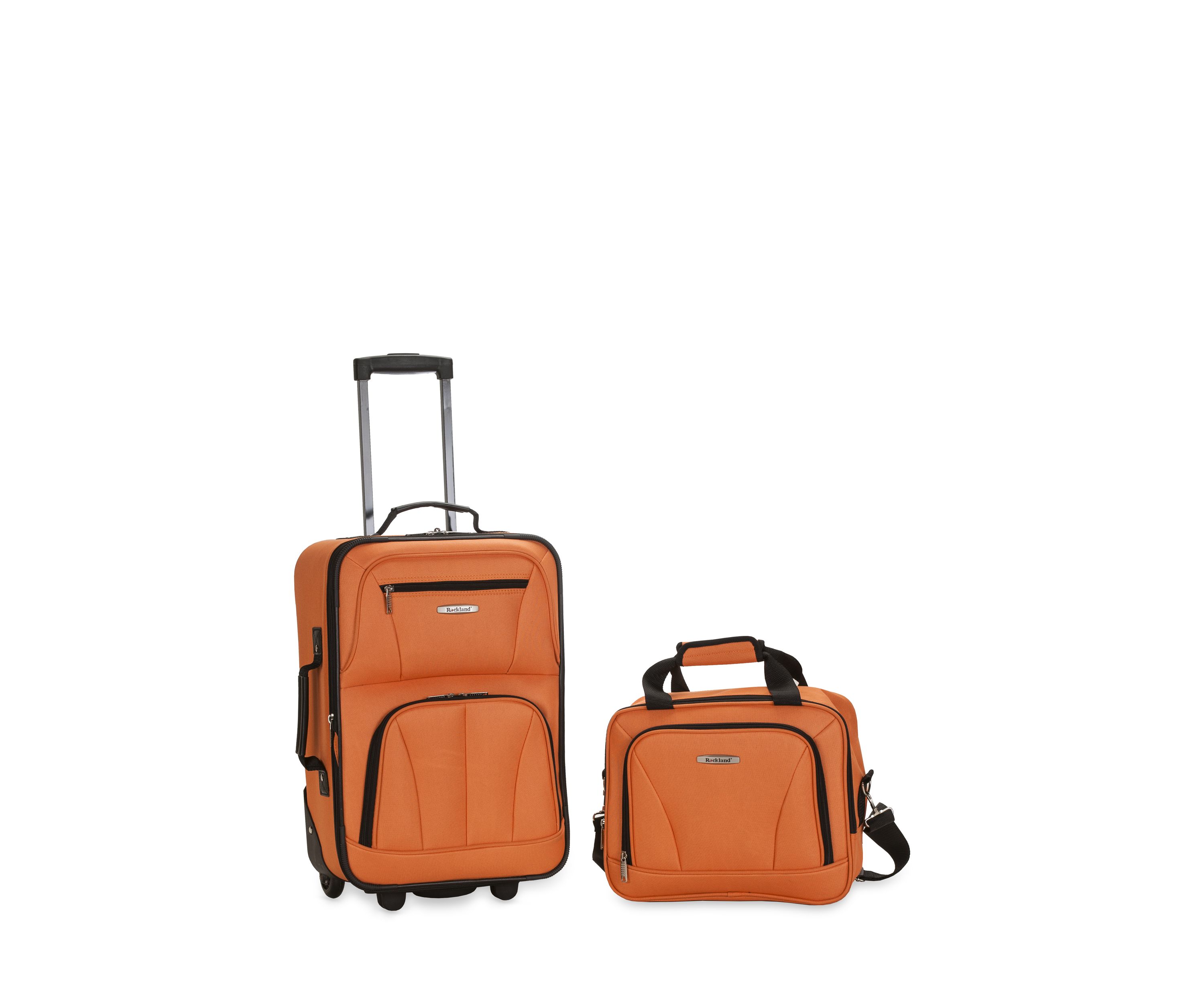 2 Piece Luggage Set - Solid Color