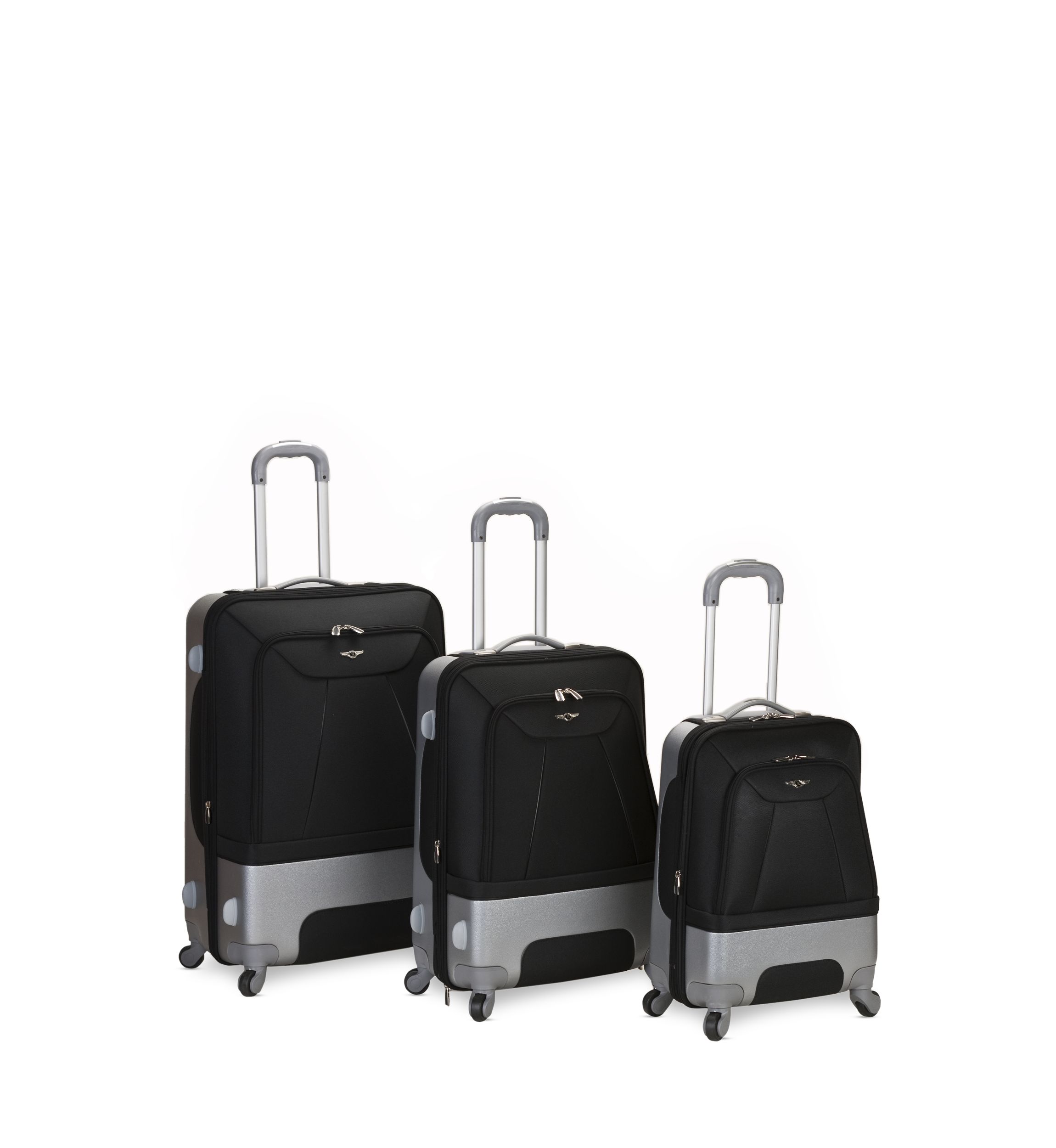 3 Piece Rome Hybrid Spinner Luggage Set