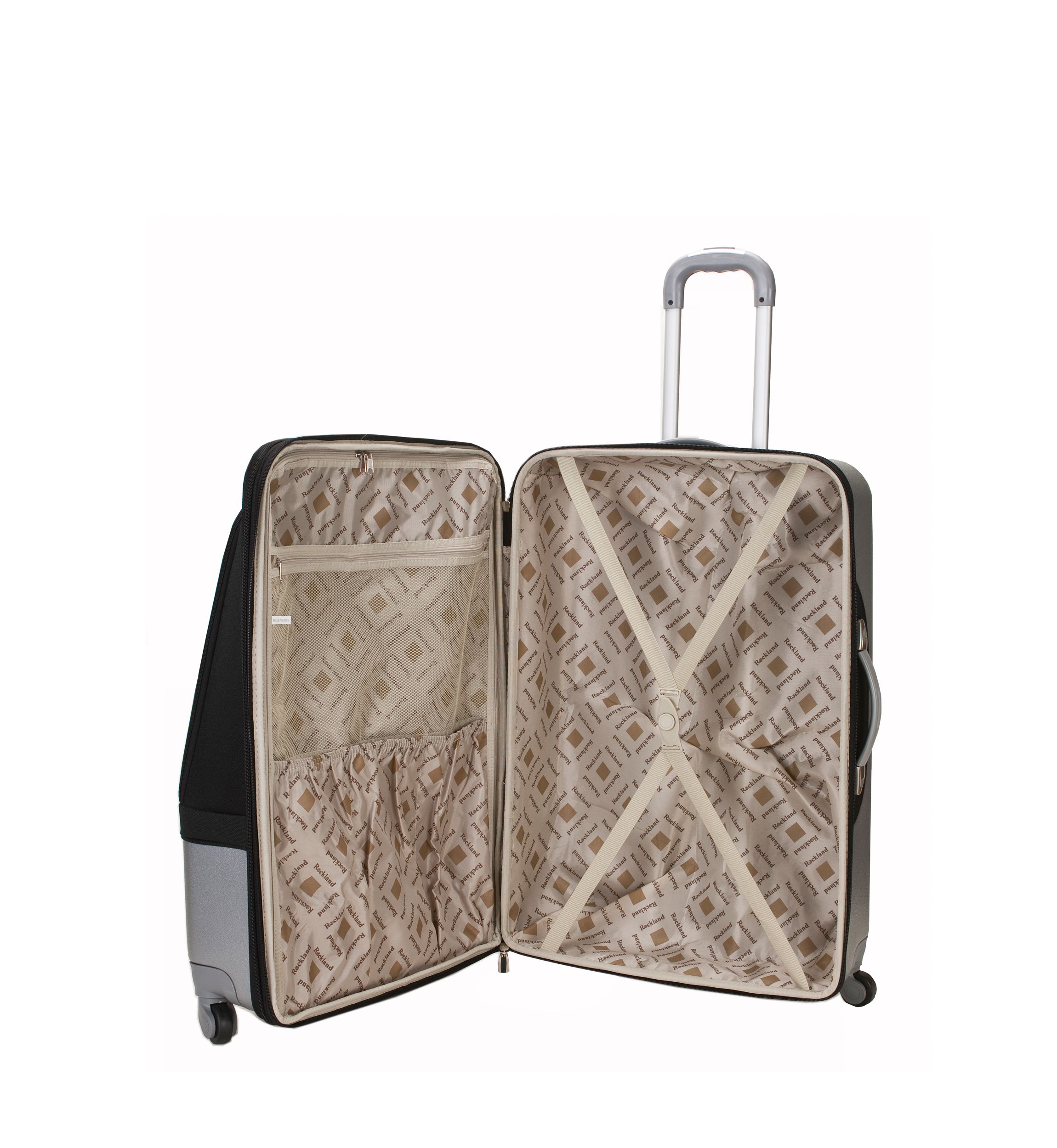 3 Piece Rome Hybrid Spinner Luggage Set