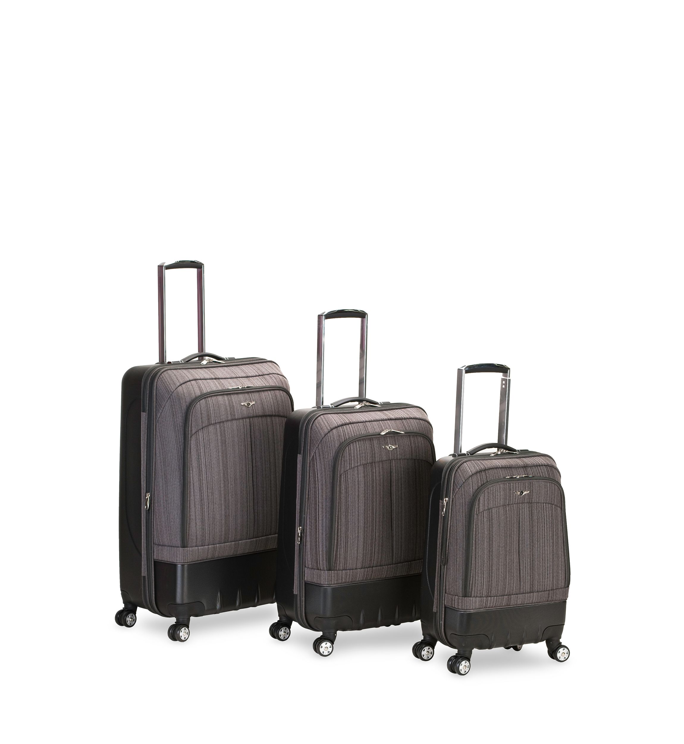 3 Piece Milan Hybrid Spinner Luggage Set