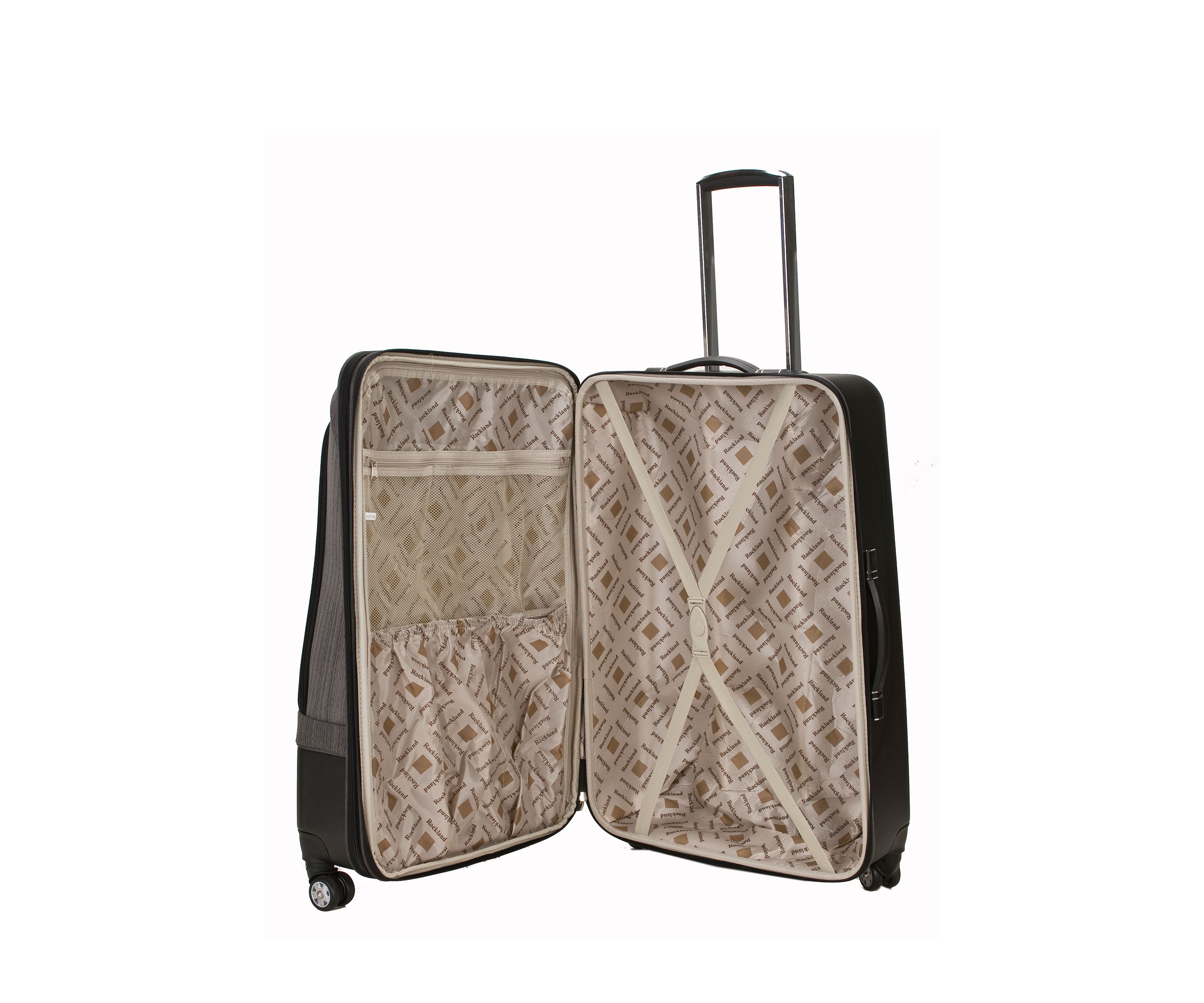 3 Piece Milan Hybrid Spinner Luggage Set