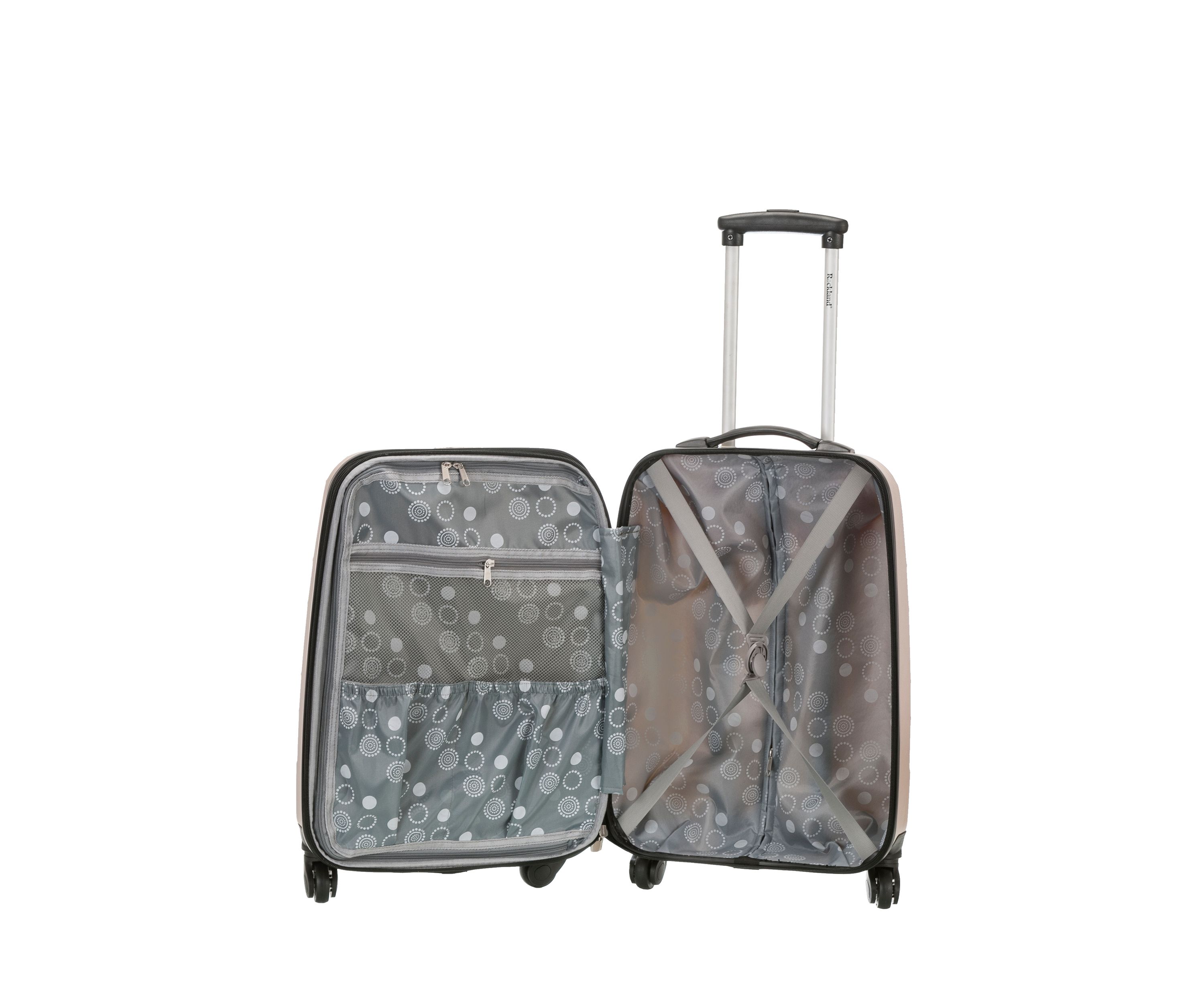 Melbourne 20 Inch Expandable ABS Carry On Spinner