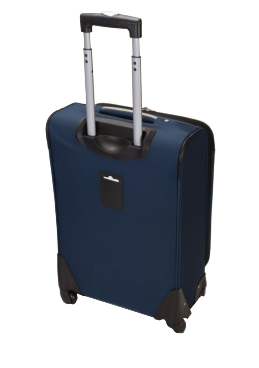 4 Piece Impact Spinner Luggage Set - Navy