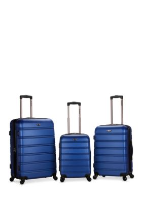 Rockland Melbourne 3 Piece ABS Luggage Set | belk