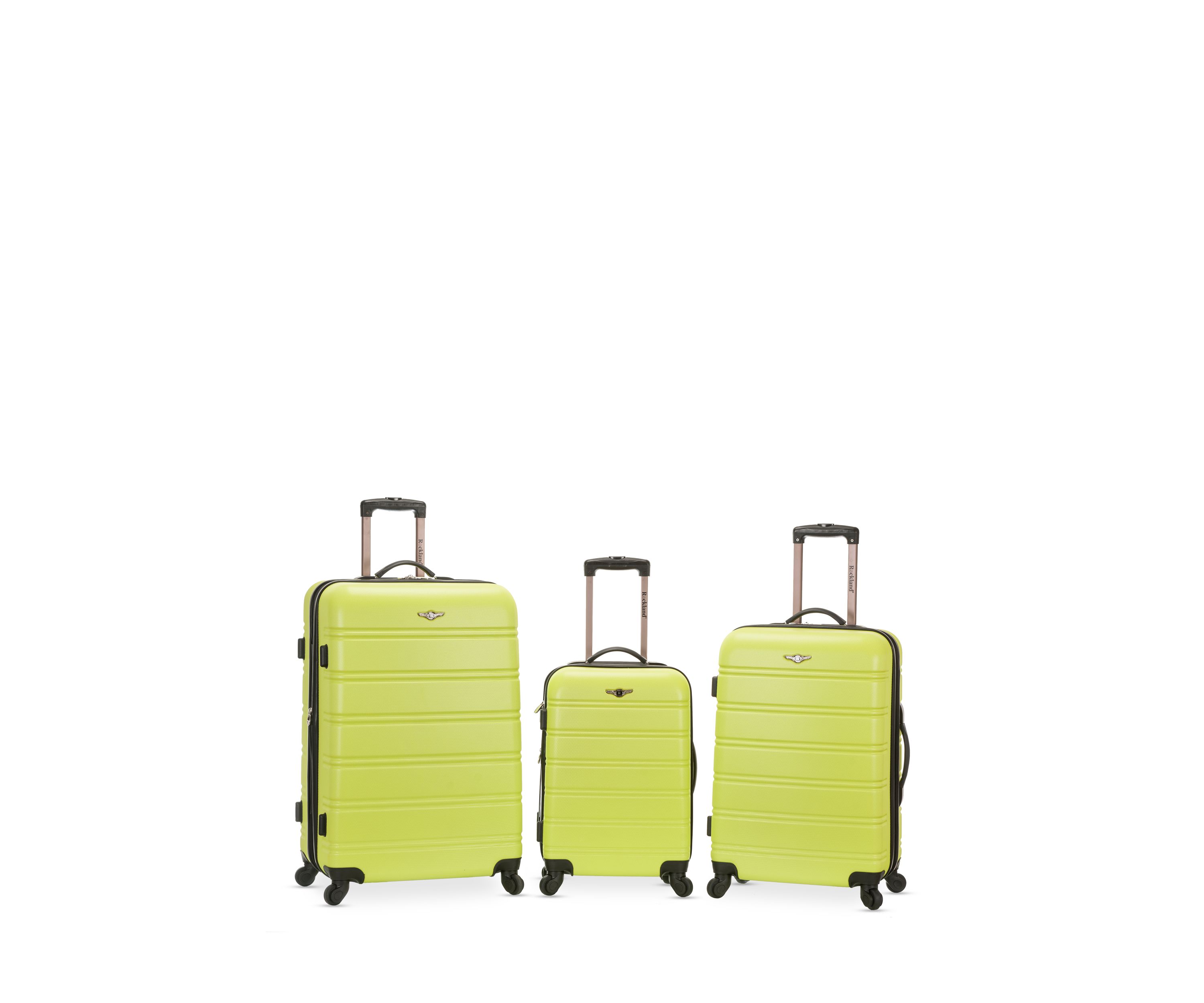 Melbourne 3 Piece ABS Luggage Set
