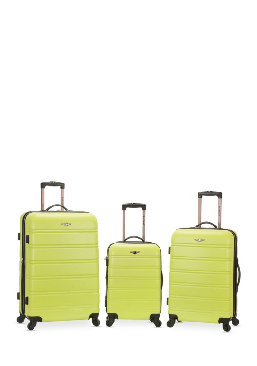 Melbourne 3 Piece ABS Luggage Set