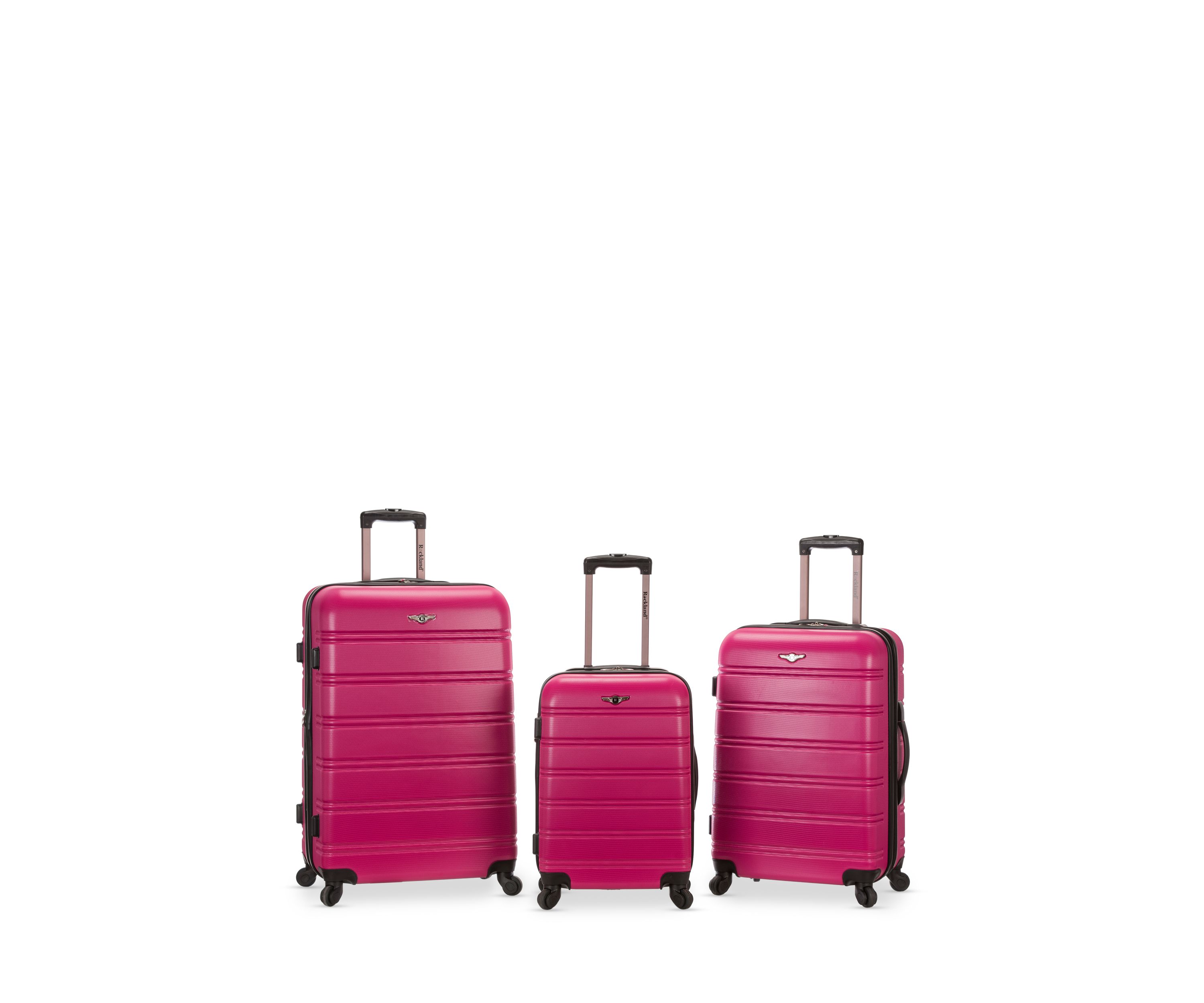 Melbourne 3 Piece ABS Luggage Set
