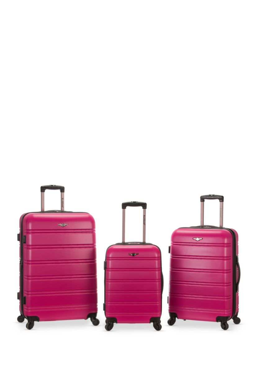 Melbourne 3 Piece ABS Luggage Set