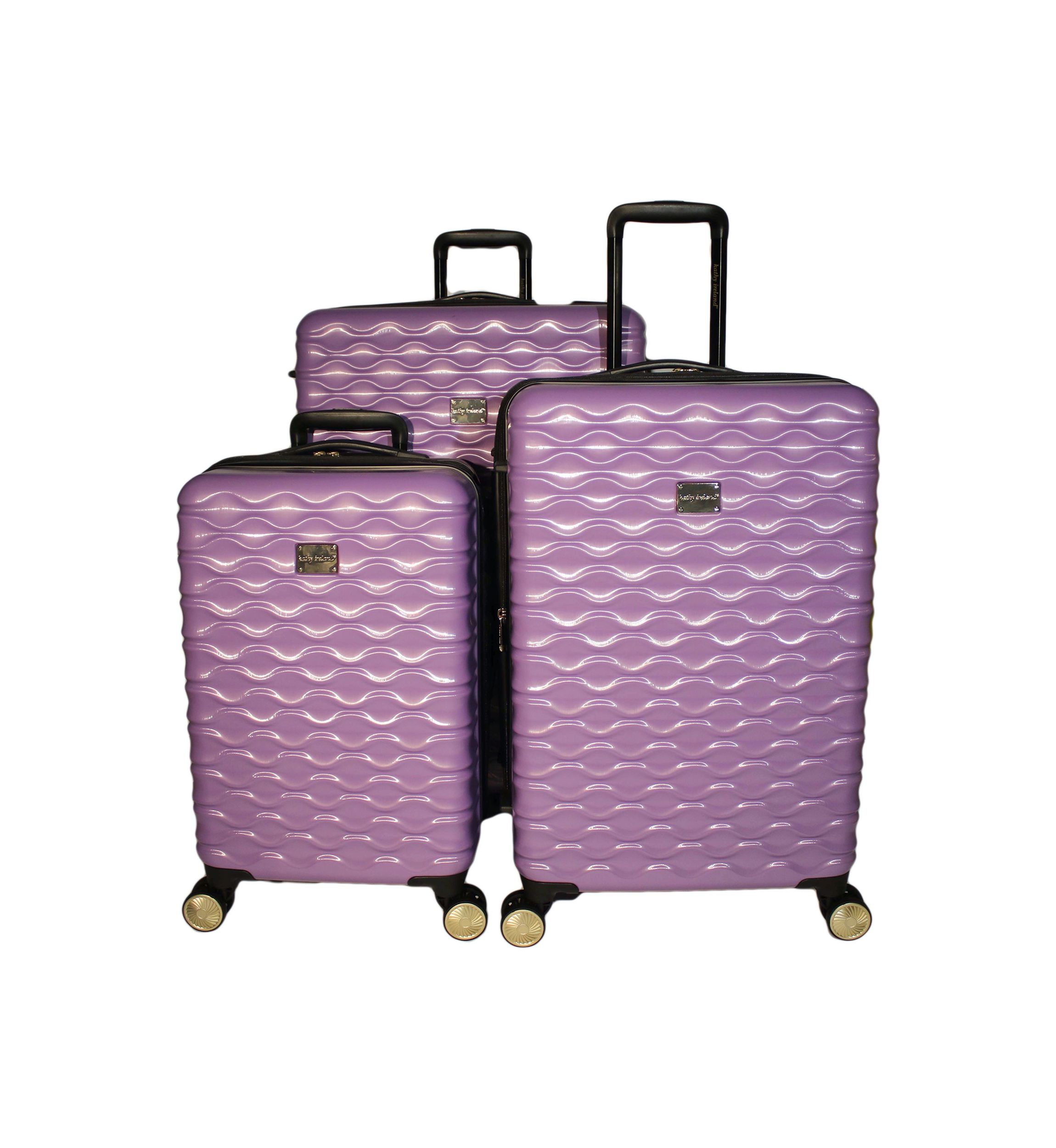 Kathy Ireland Maisy 3-Piece Hardside Luggage Set