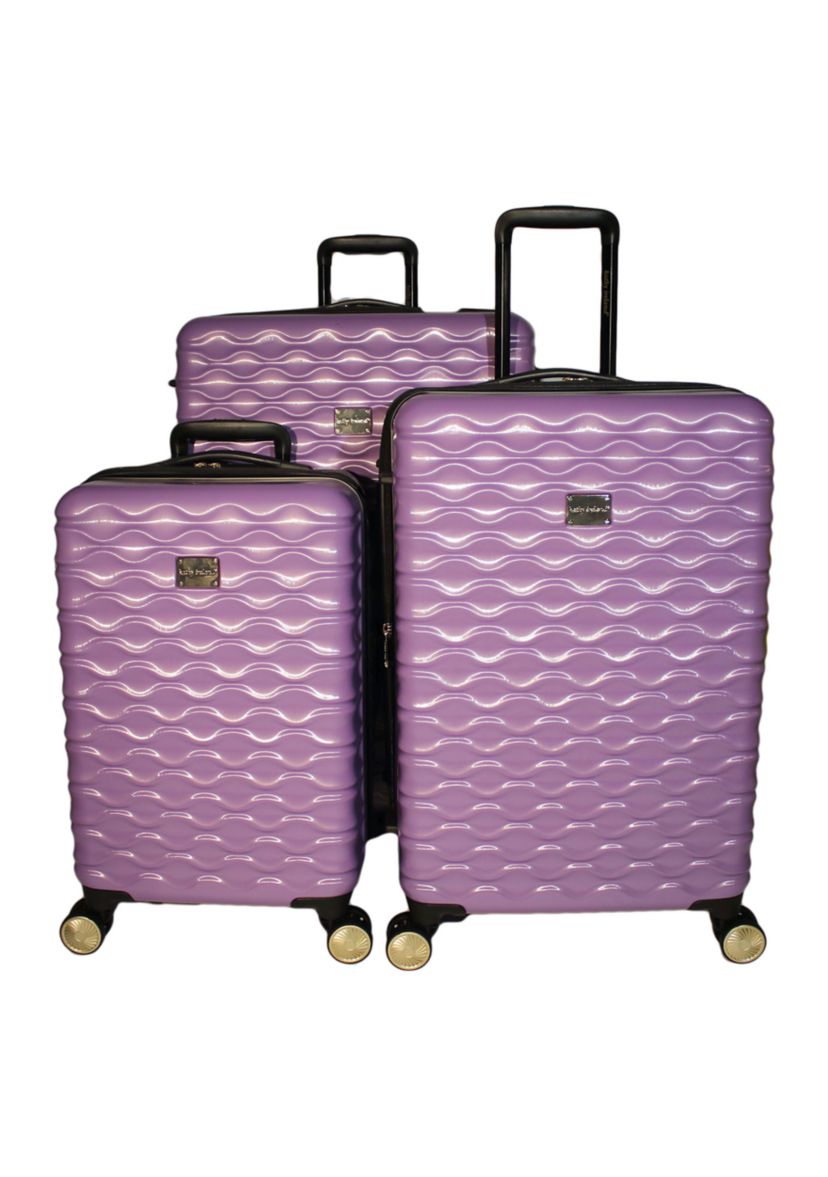 Kathy Ireland Maisy 3-Piece Hardside Luggage Set