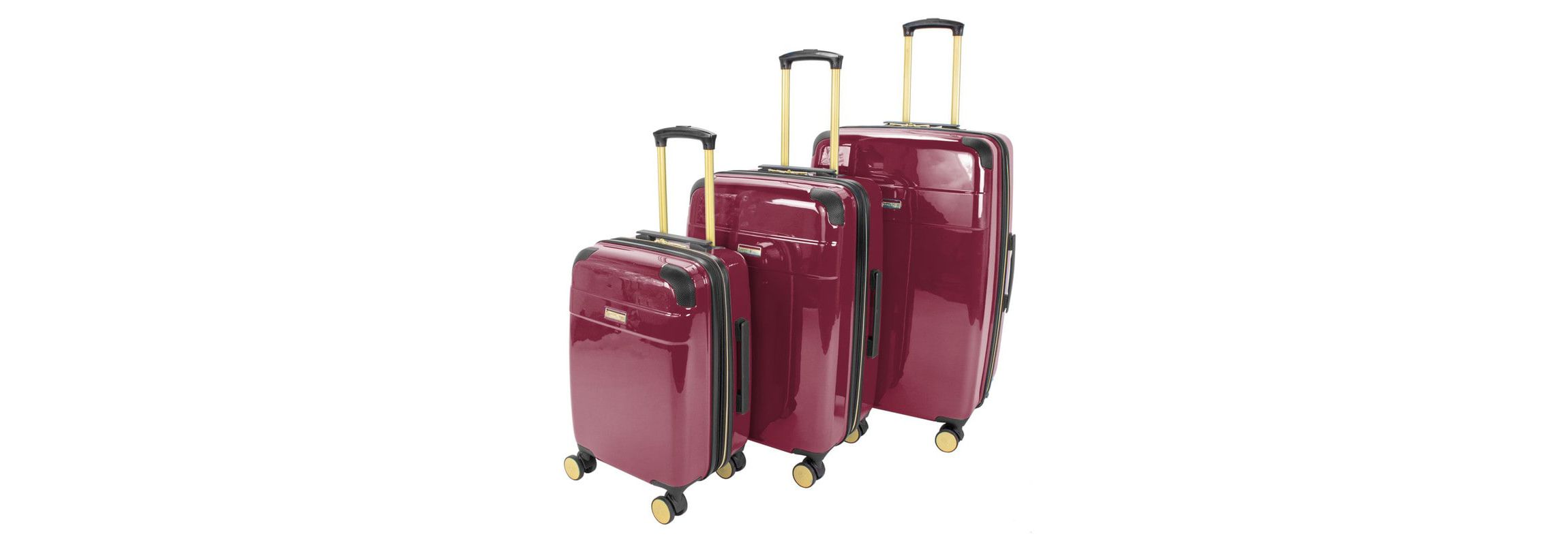 Jenni Chan Entin 3-Piece Hardside Spinner Set