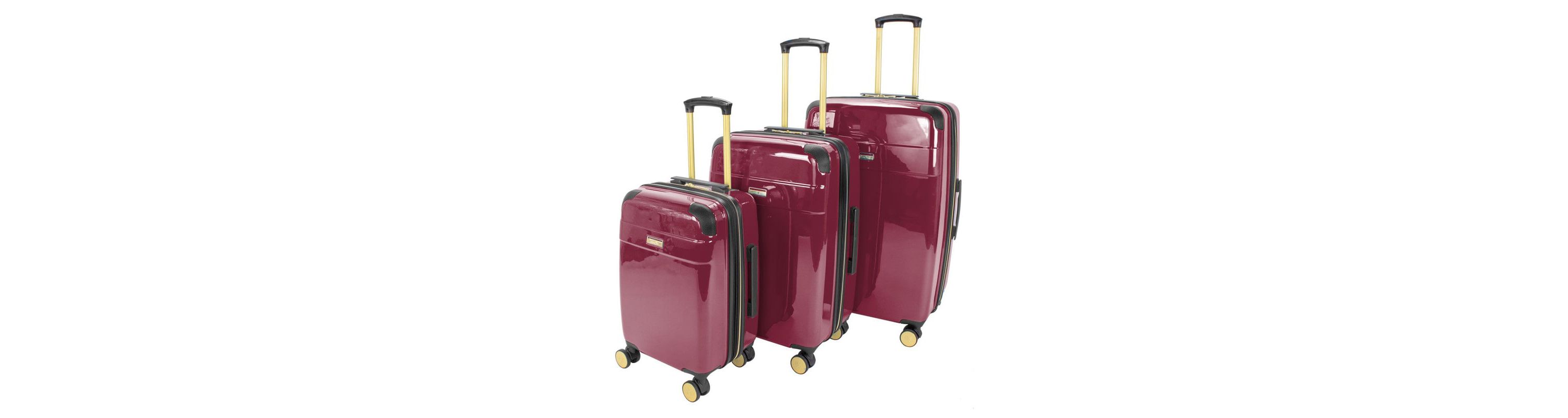 Jenni Chan Entin 3-Piece Hardside Spinner Set