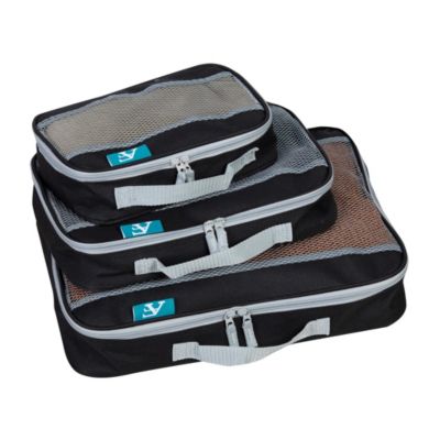 American Flyer 3-Piece Packing Cubes, 55% Off