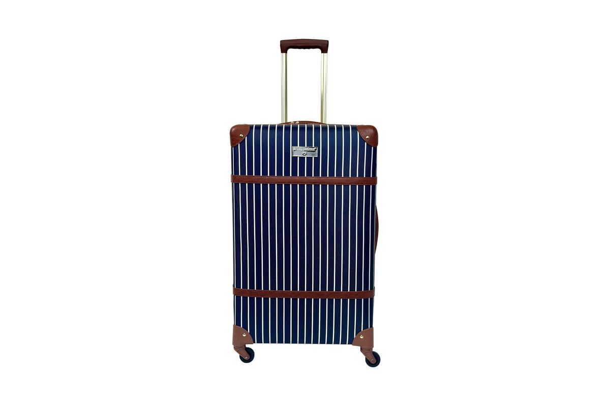 Kathy Ireland Vintage Trunk 2-Piece Hardside Luggage Set