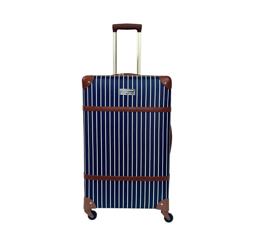 Kathy Ireland Vintage Trunk 2-Piece Hardside Luggage Set