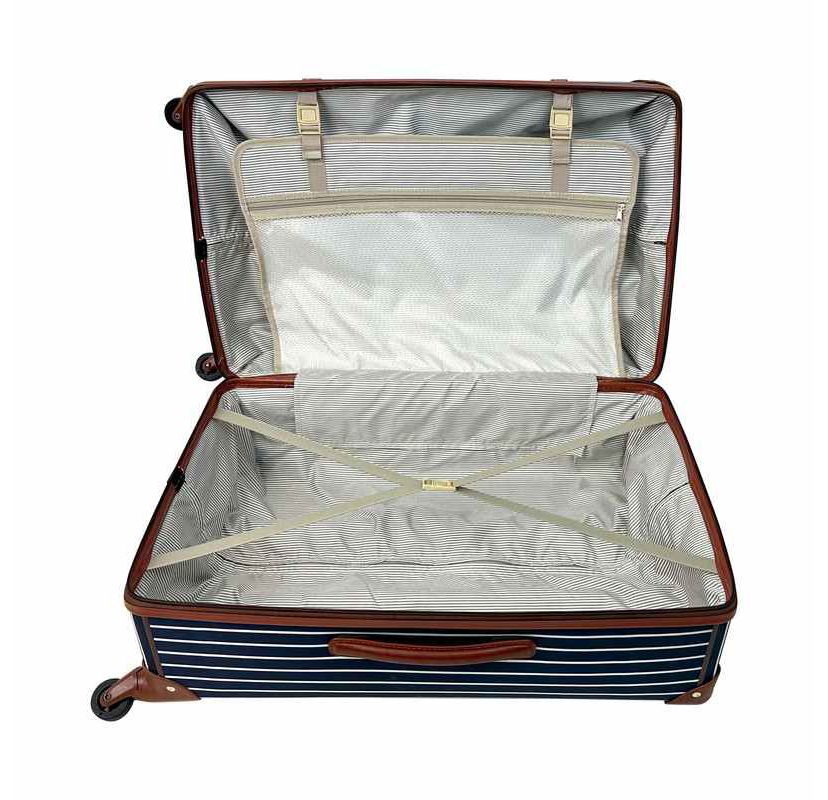 Kathy Ireland Vintage Trunk 2-Piece Hardside Luggage Set