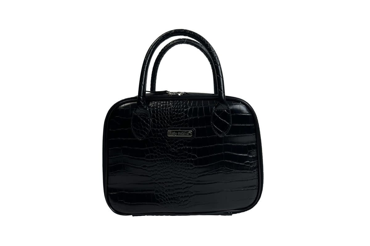 Kathy Ireland Croco Dome Lunch Tote
