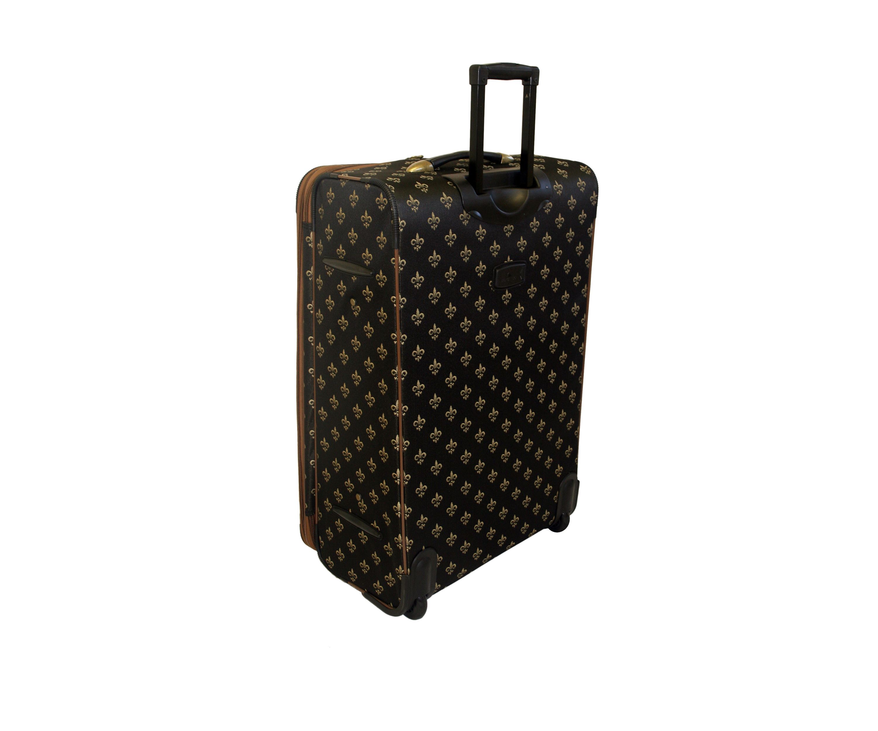 Fleur De Lis 4-Piece Luggage Set